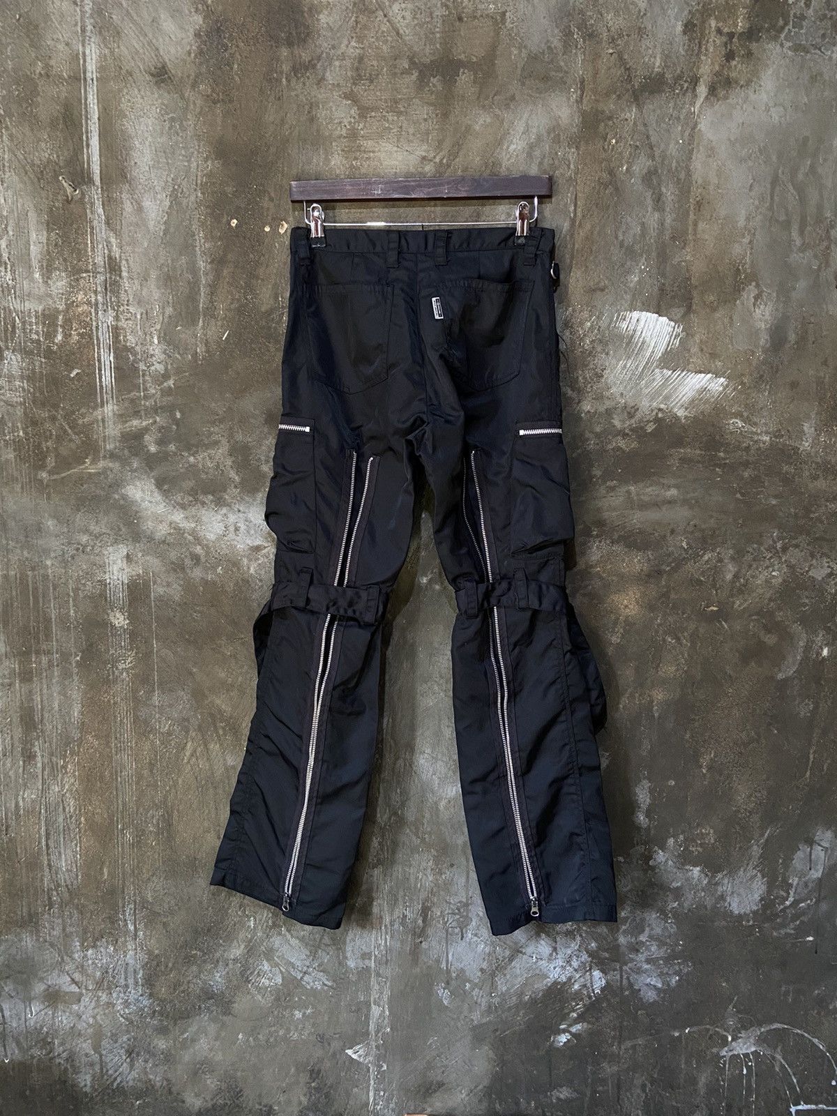 Japanese Brand × Le Grande Bleu (L.G.B.) × Seditionaries Japanese-Batsu Nylon Bondage Pants Size US 30 / EU 46 - 8 Thumbnail