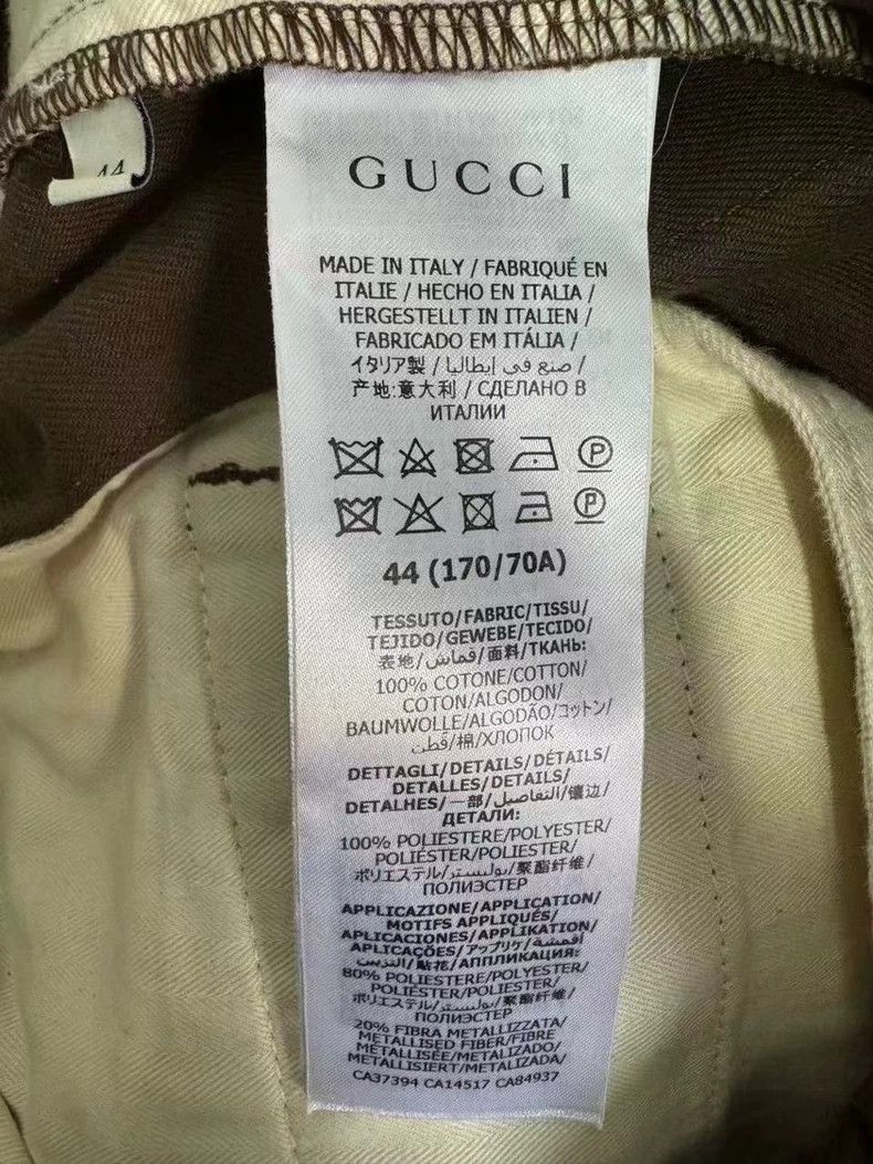 Gucci Gucci Size XS Side color stripe letter logo shorts 2503-Nex Size US 30 / EU 46 - 4 Thumbnail