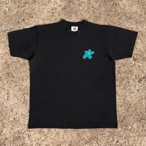 VIBE Black washed retro floral print t-shirt Size US M / EU 48-50 / 2 - 2 Thumbnail