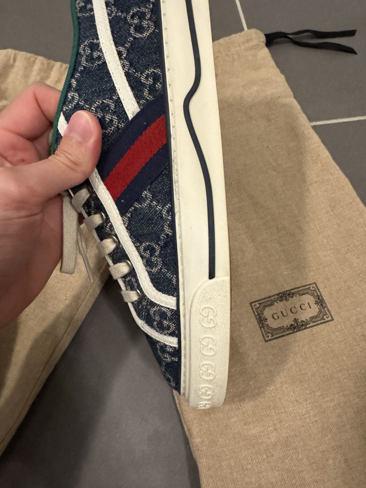 Gucci Gucci Tennis shoes 1977 Size US 9 / EU 42 - 15 Thumbnail