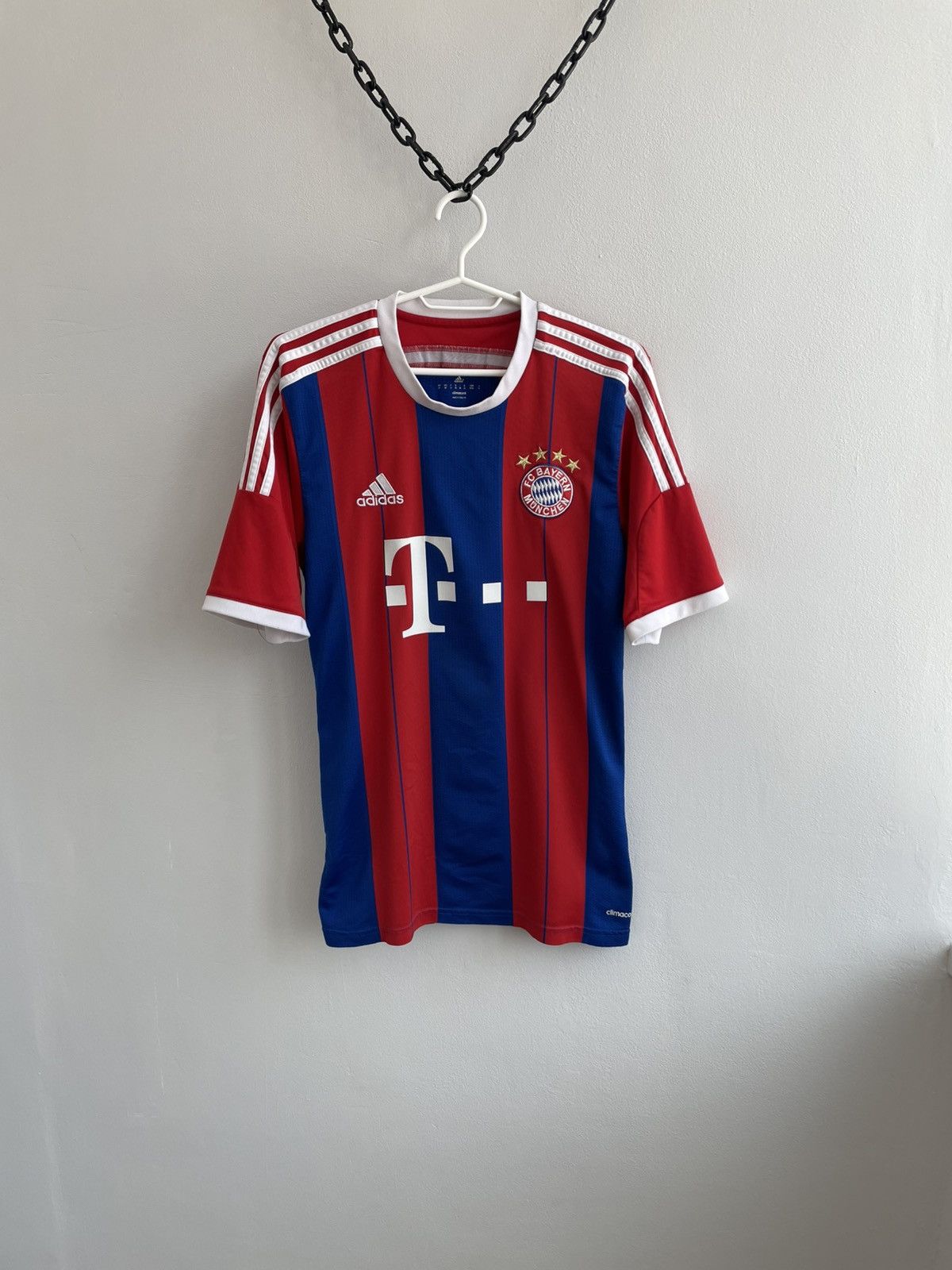Adidas Bayern Munchen FC 2014 2015 Home Footbal Soccer Jersey Shirt Size US M / EU 48-50 / 2 - 1 Thumbnail