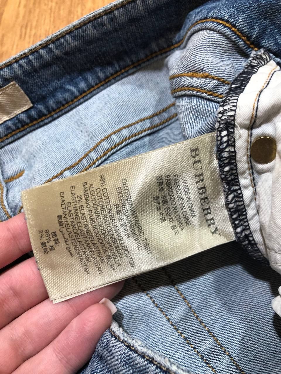 Burberry Vintage Burberry Streetwear Denim Shorts Size 28 Size 28" / US 6 / IT 42 - 5 Thumbnail