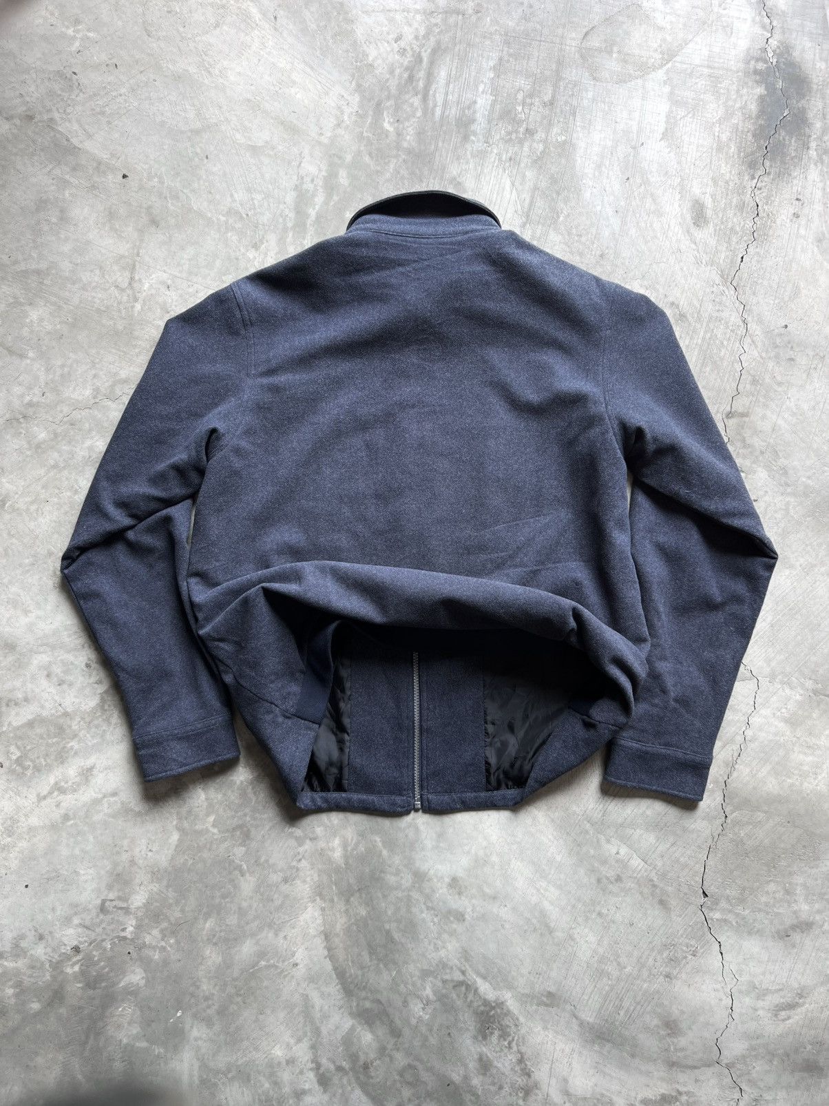 Yohji Yamamoto Vintage Ined Homme Yohji Yamamoto Wool Jacket Size US S / EU 44-46 / 1 - 13 Thumbnail