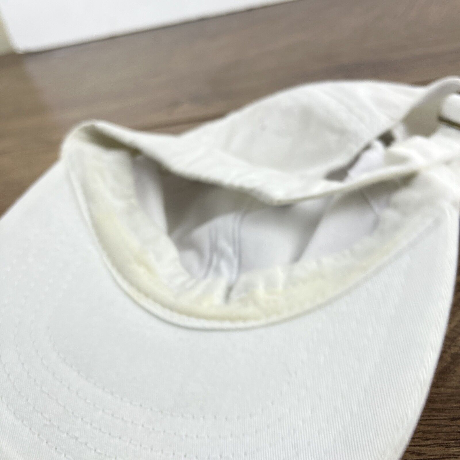 Other Plain White Hat Baseball White Hat Adjustable Adult Size Hat Size ONE SIZE - 11 Thumbnail