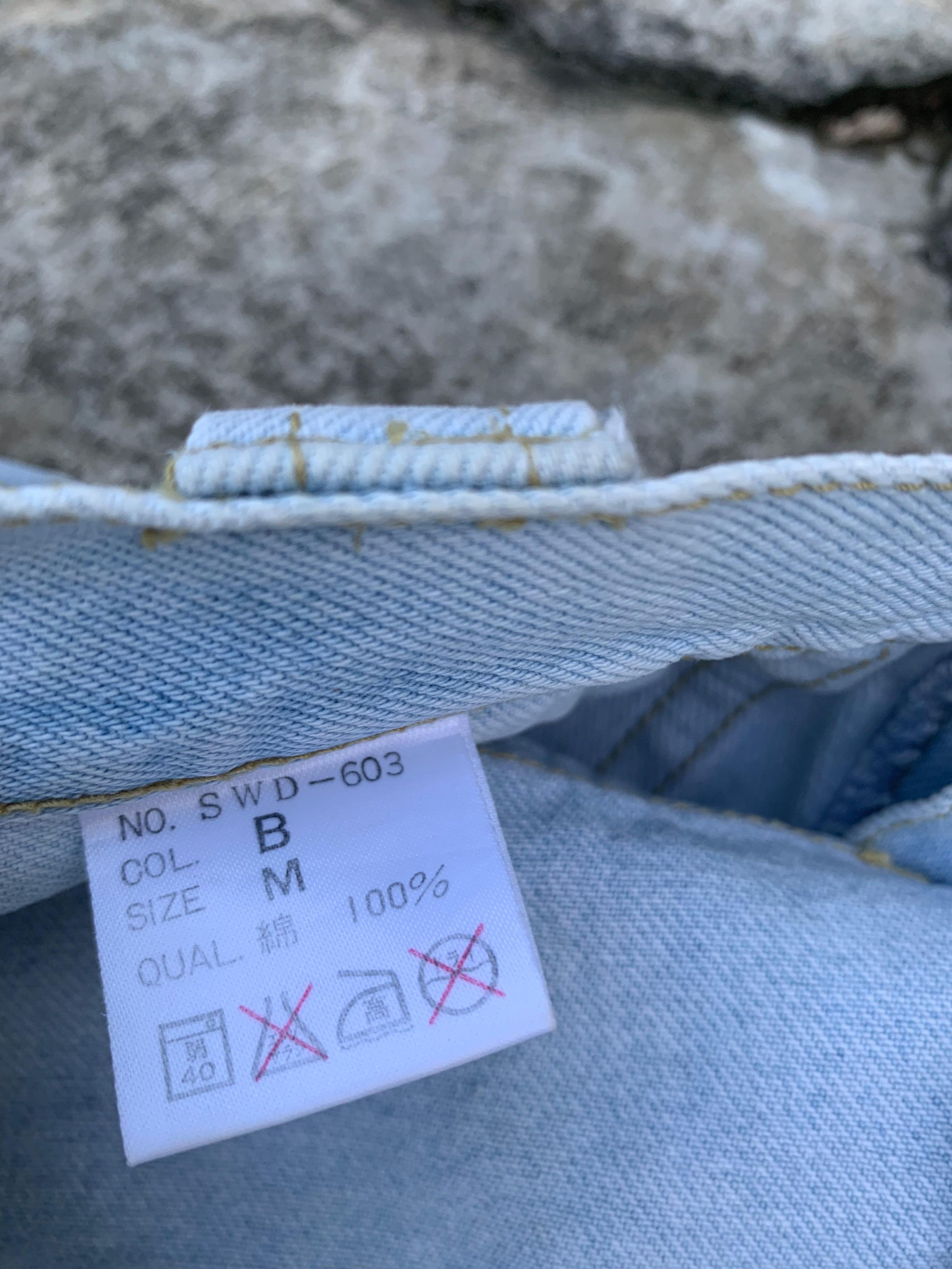 Alien Workshop × Vintage VTG 00s Beschwa Baggy denim shorts pants Size US 32 / EU 48 - 8 Thumbnail