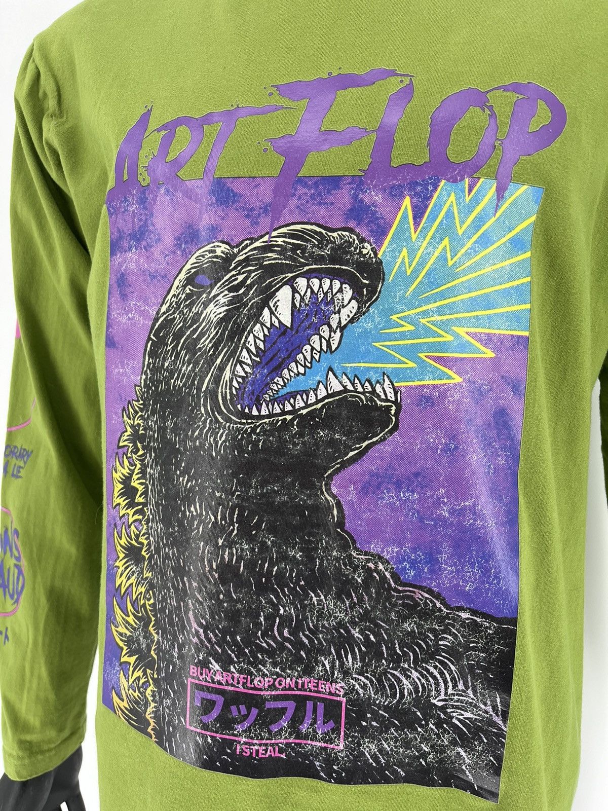 Other HEYBIG Art Flop Koons Fraud J.Pollock Lies Buy Artflop tee Size US XL / EU 56 / 4 - 6 Thumbnail