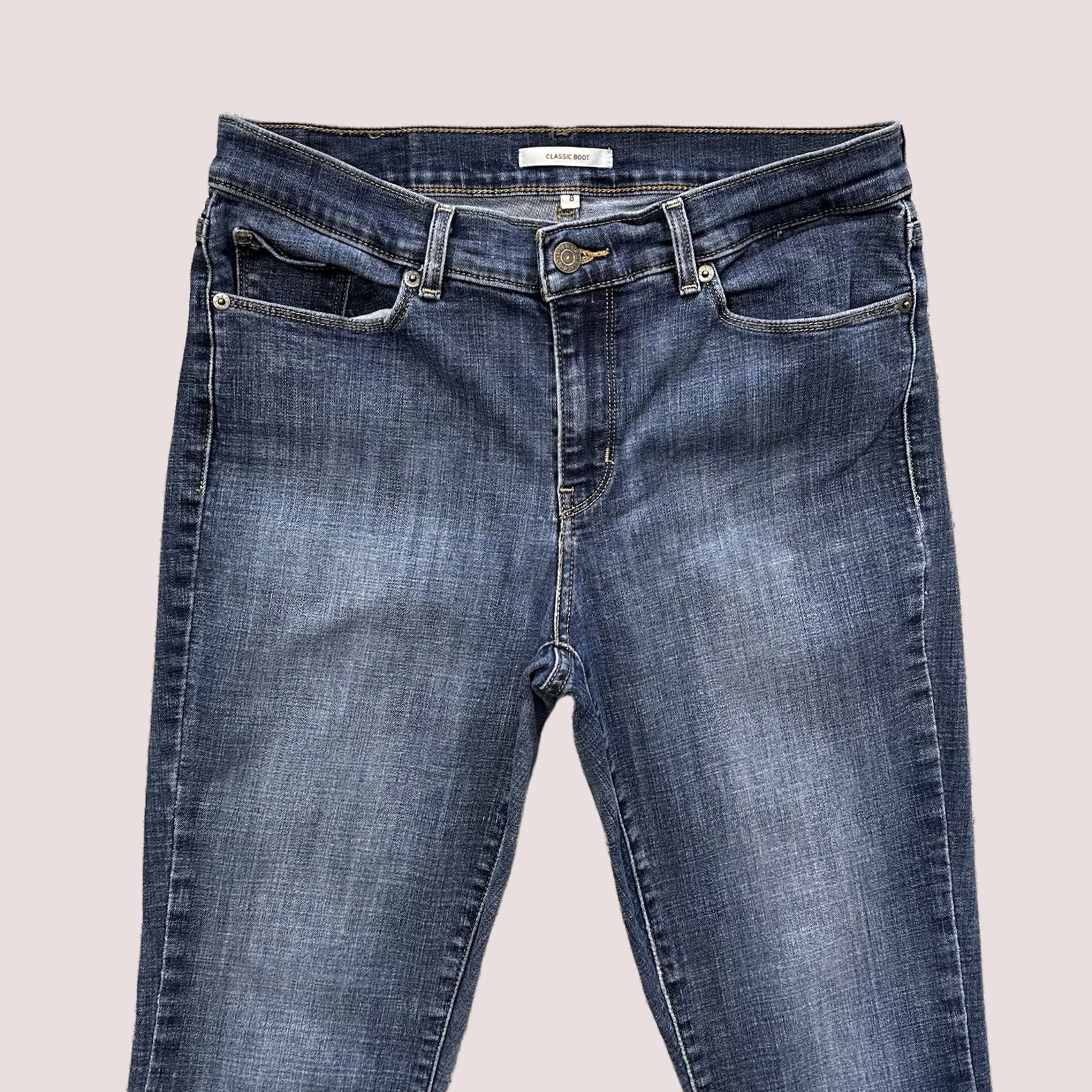 Levi's Levi's Jeans Bootcut Womens 8 Bootcut Jeans 29x31 Mid Rise Medium Wash Blue Denim 5-Pocket Design Womens Size 29" - 1 Thumbnail