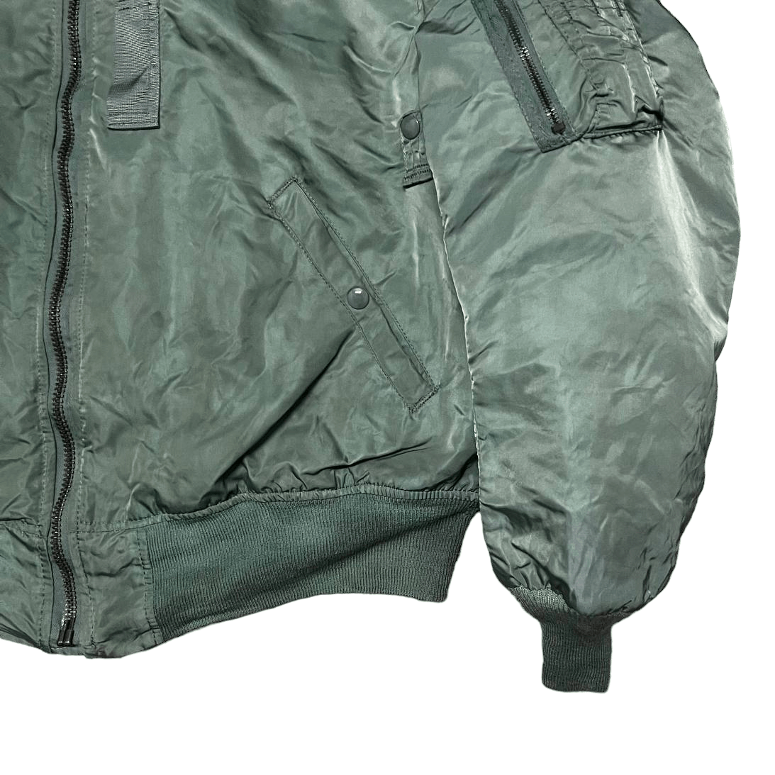 Alpha Industries Vintage Alpha Industries Us Air Force Bomber Jacket Ma 1 Size US XL / EU 56 / 4 - 4 Thumbnail