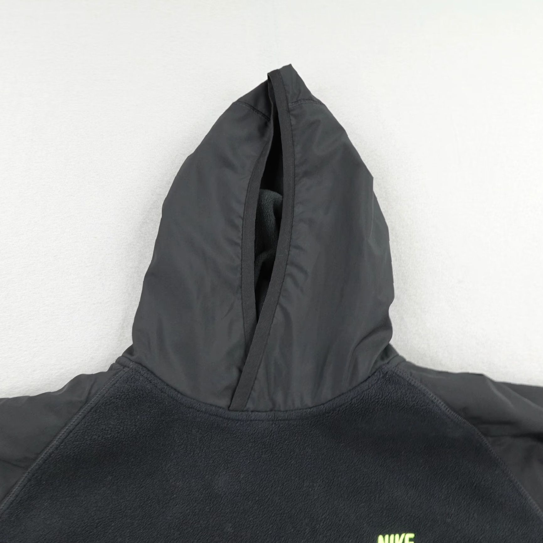 Nike Nike Hoodie Mens Medium Black Pullover Sportswear Zebra Fleece Hybrid Sweater Size US M / EU 48-50 / 2 - 2 Thumbnail