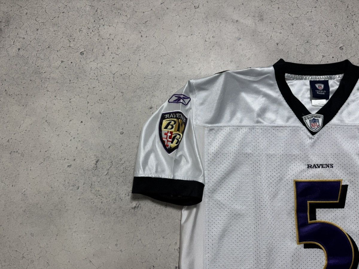 Reebok Reebok Baltimore Ravens NFL #5 Flacco Vintage Jersey Shirt Size US M / EU 48-50 / 2 - 5 Thumbnail