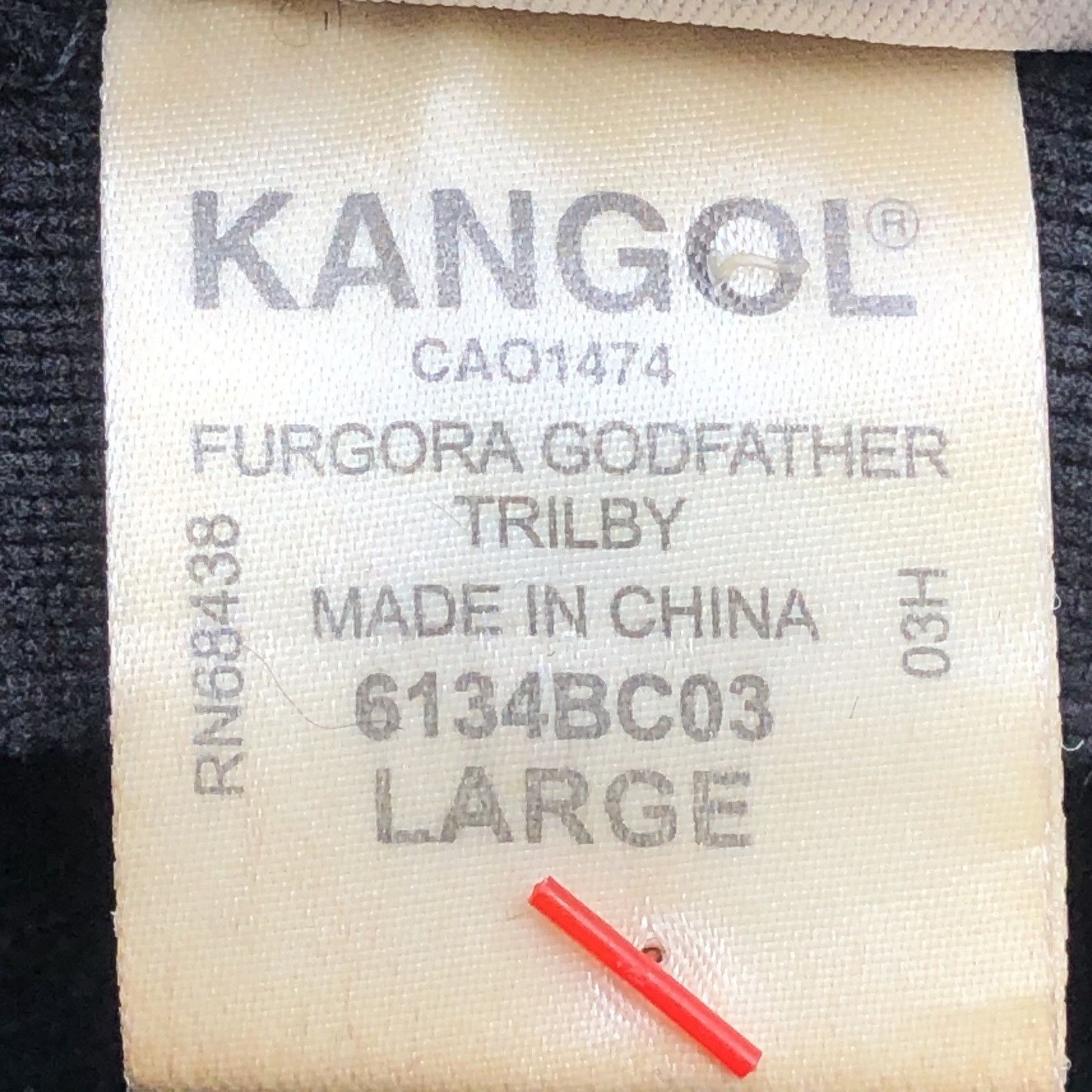 Kangol Kangol Blue Furgora Godfather Trilby Angora Black Bucket Hat Size ONE SIZE - 9 Thumbnail
