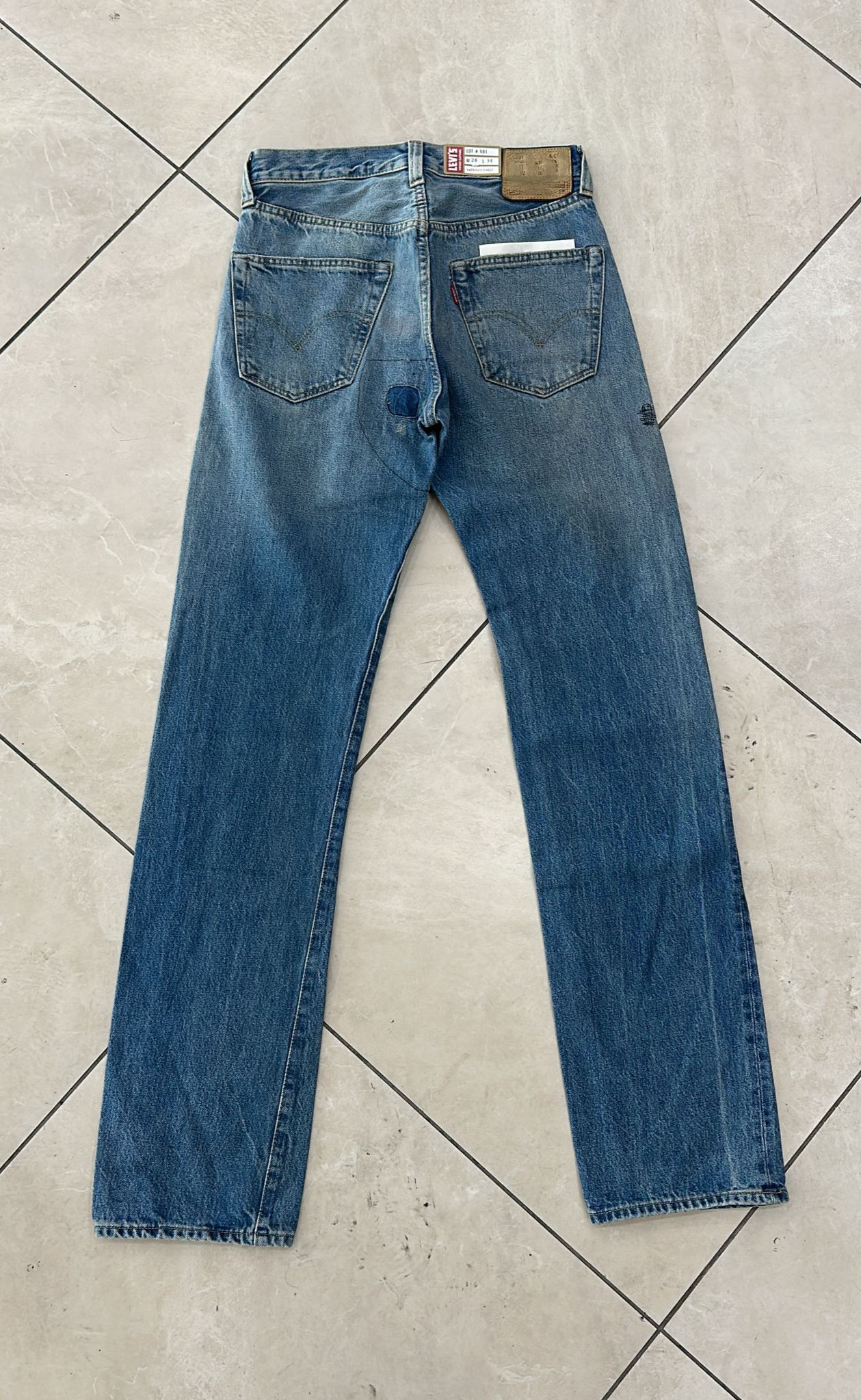 Levi's Vintage Clothing LVC Levi's Vintage Clothing 1947 501XX BigE Selvedge Jeans Size US 28 / EU 44 - 2 Thumbnail