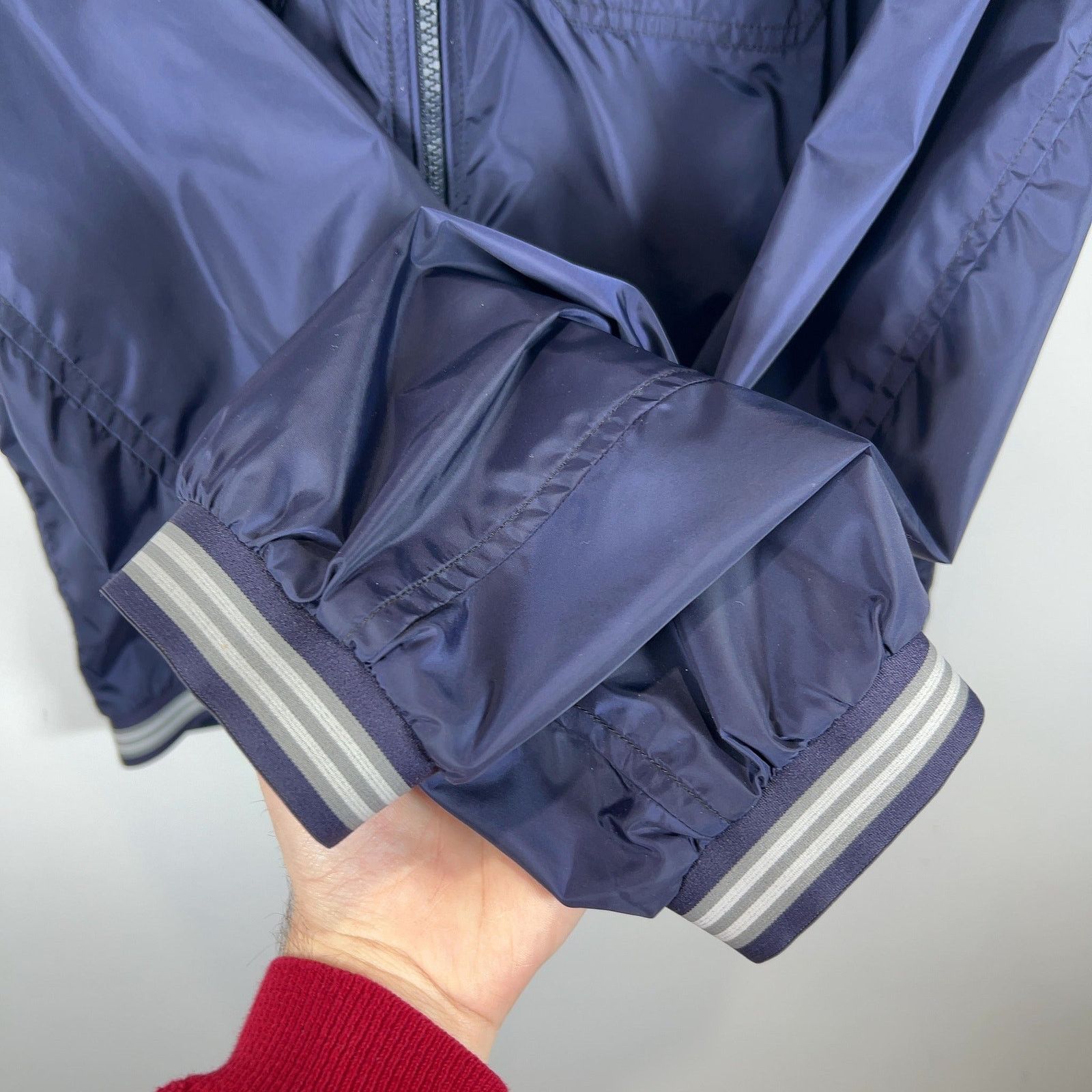 Moncler Moncler Cargo Cargo Zip-Up Nylon Hoodie Size US M / EU 48-50 / 2 - 3 Thumbnail