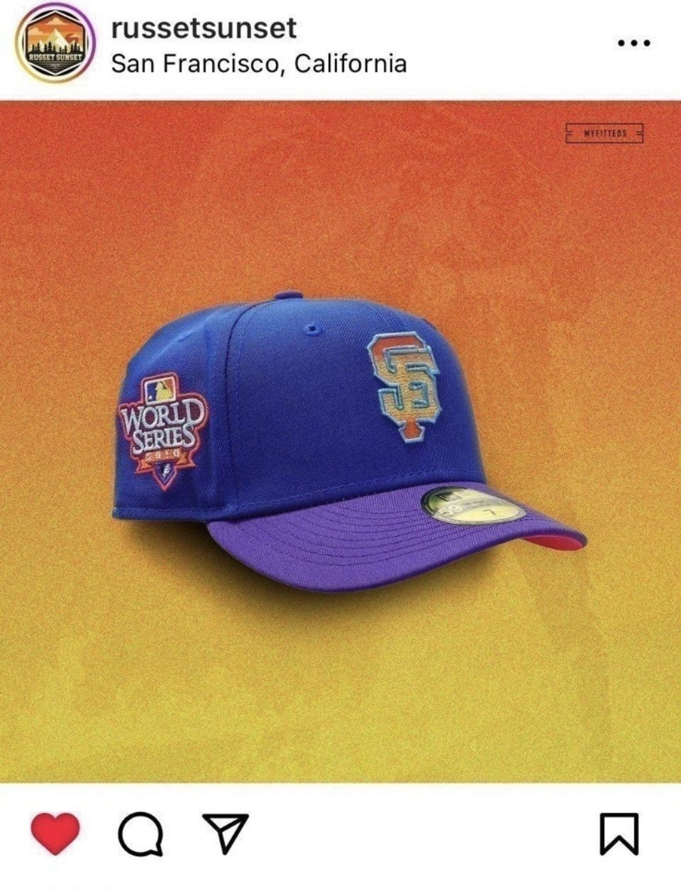 New Era Myfitteds San Francisco giants back to the future inspiratio Size ONE SIZE - 5 Thumbnail