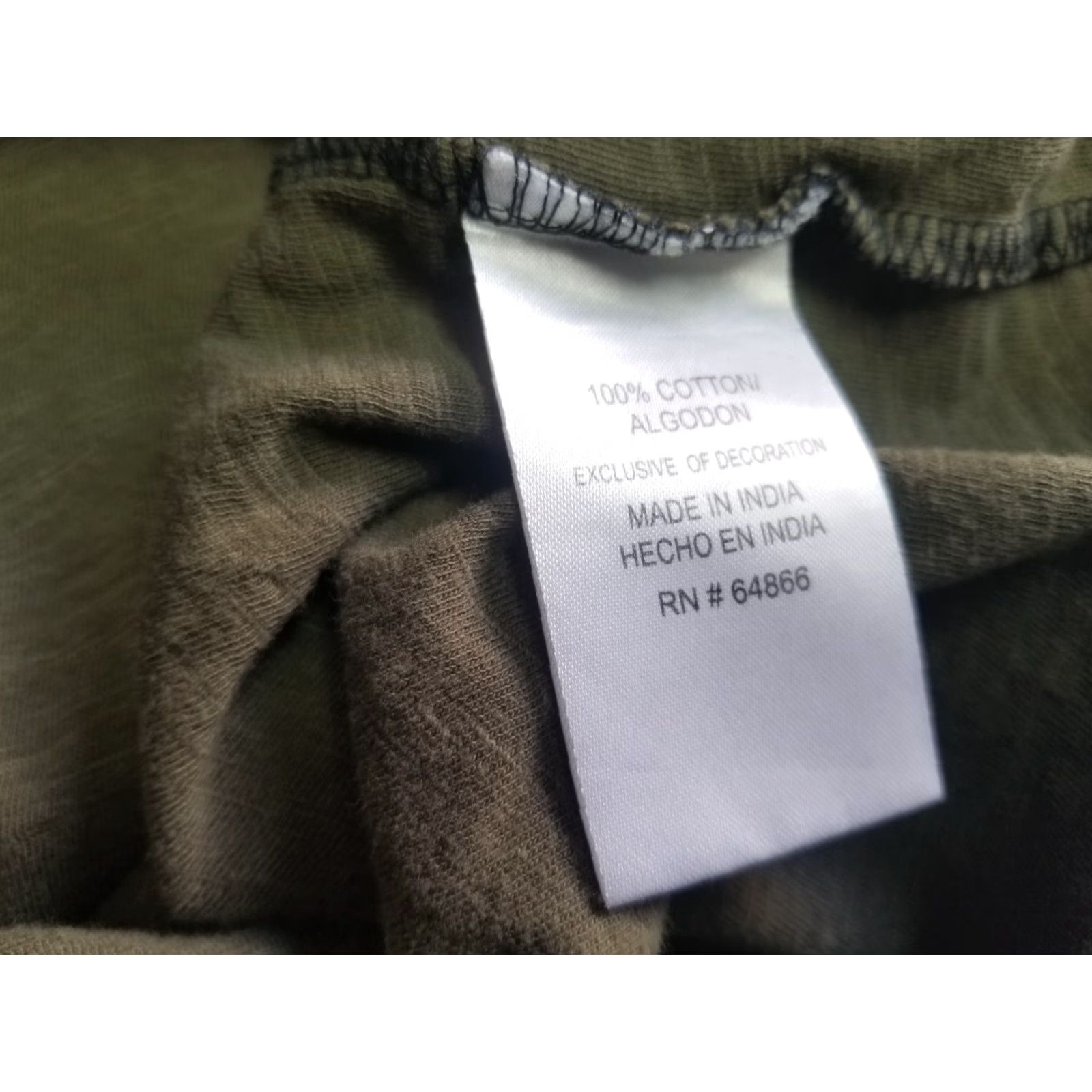 Vintage 1775 Shirt Hoodie Army Green Long Sleeve T-Shirt Size Large Men Size US L / EU 52-54 / 3 - 7 Thumbnail