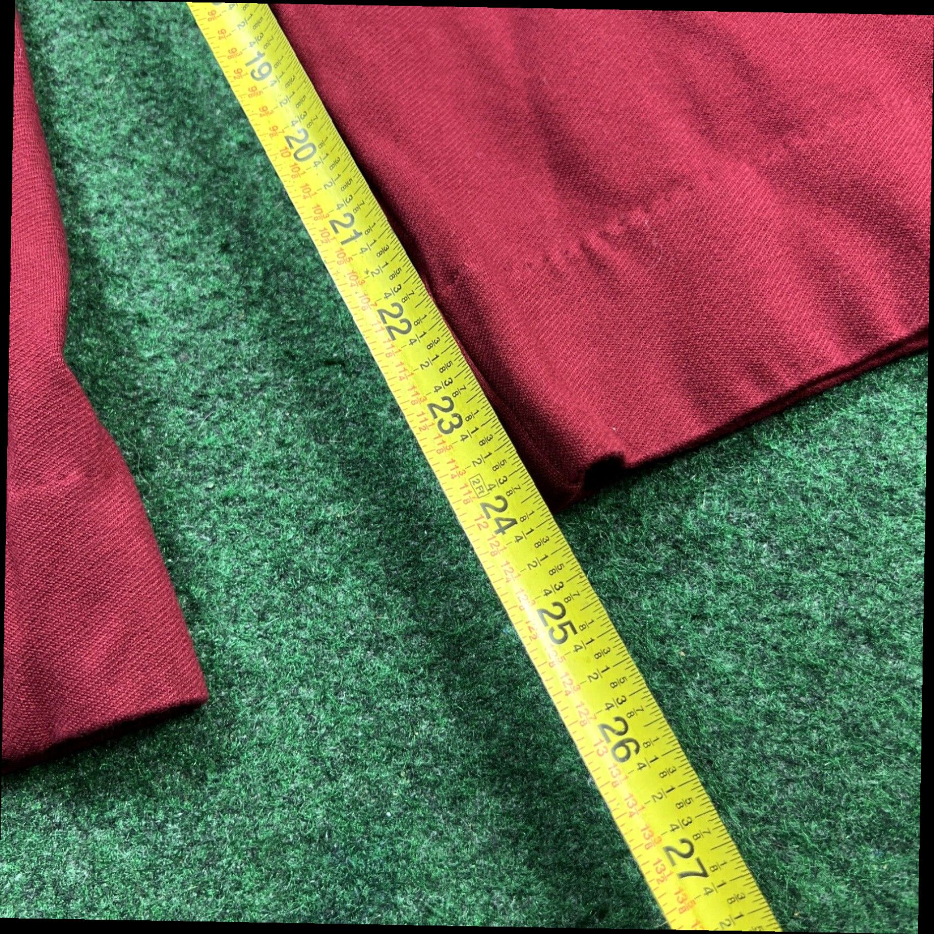 Vintage CABI Cropped Wide-Leg Pants Burnt Brick Red Size 12 32x24 Size 34" / US 12 / IT 48 - 7 Thumbnail