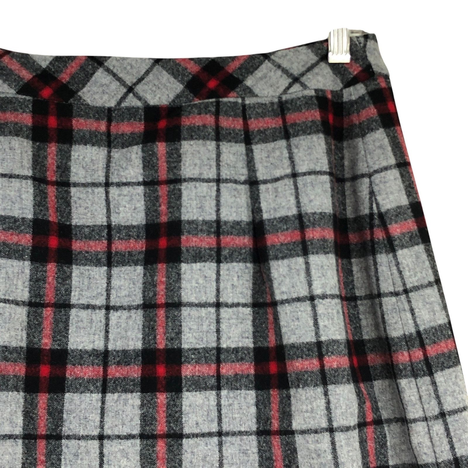 Pendleton Pendleton Petite Size 8P Skirt Midi Wool Plaid Side Zip Size 30" / US 8 / IT 44 - 16 Thumbnail