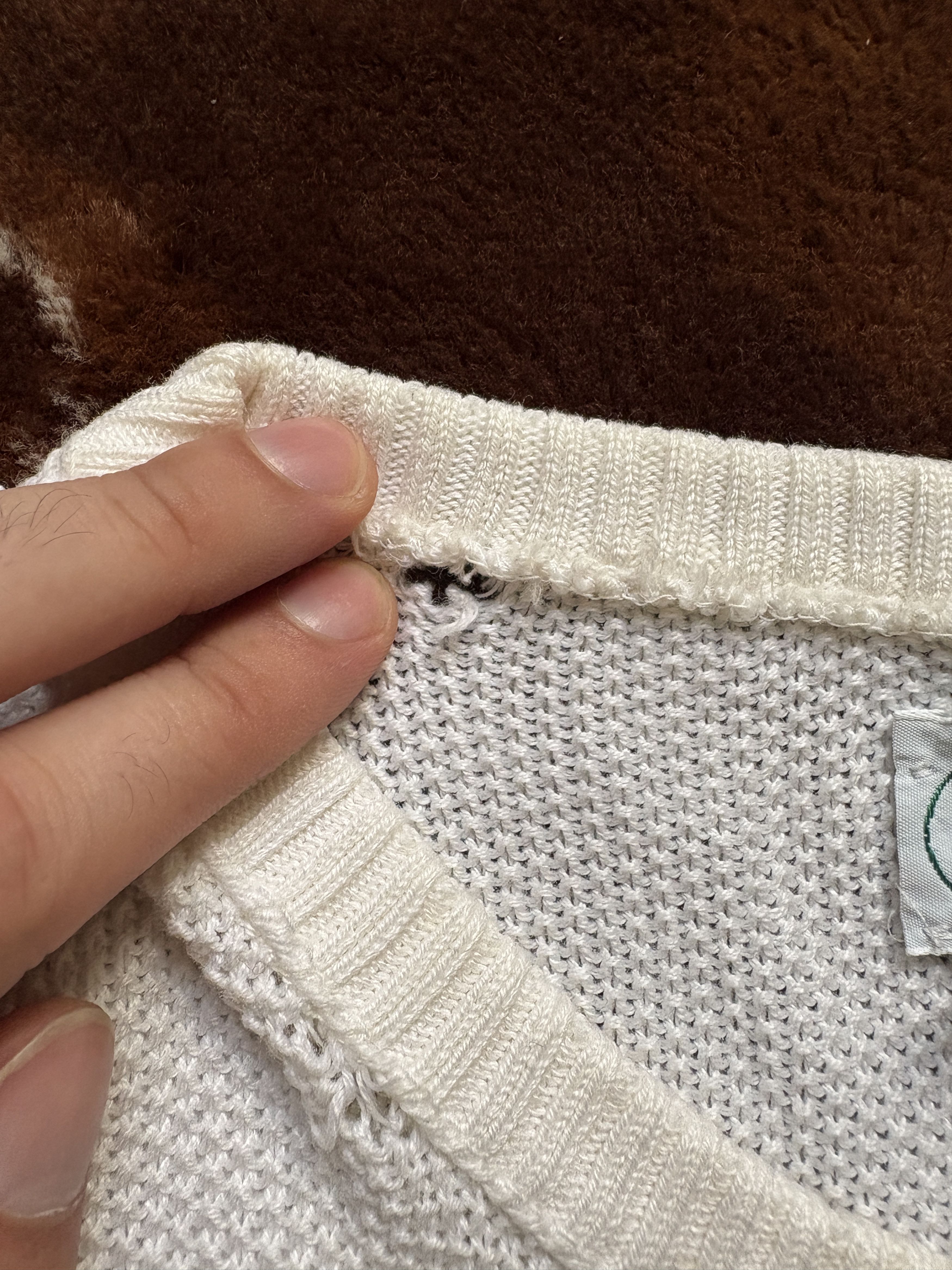 Lacoste Vintage 80s Lacoste Knit Size US XL / EU 56 / 4 - 5 Thumbnail