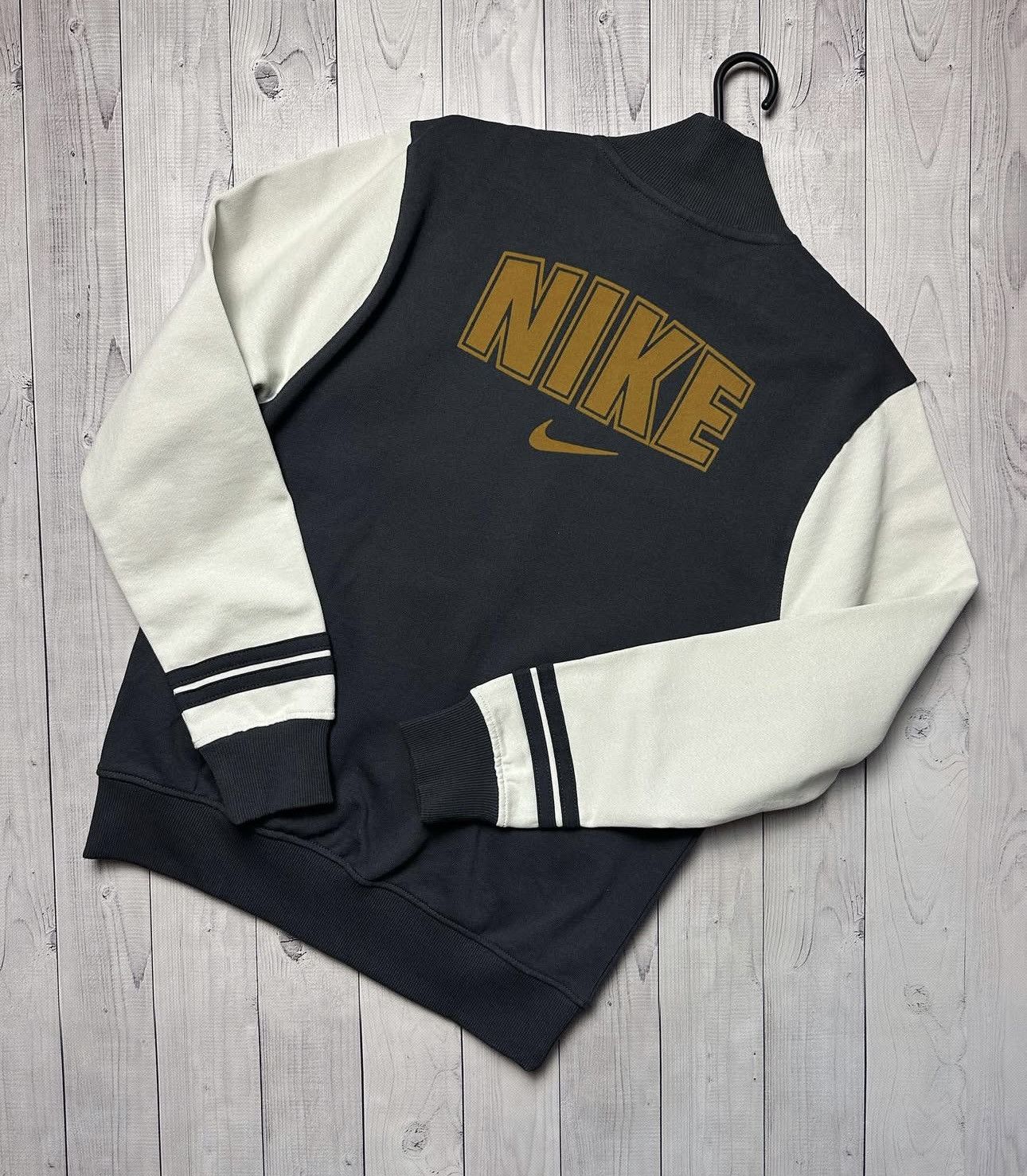 Nike × Vintage Nike Bomber jacket zip size S logo Size US S / EU 44-46 / 1 - 1 Thumbnail