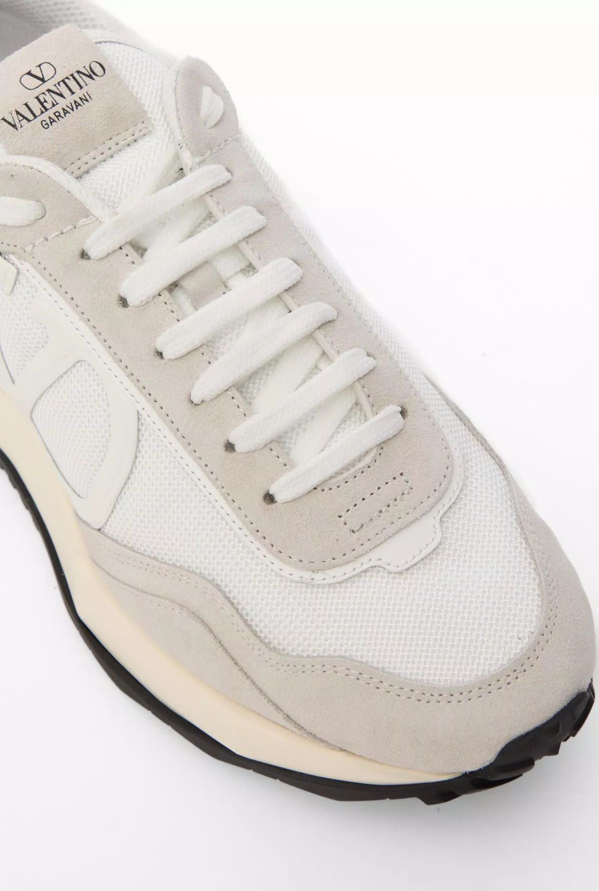 Valentino oc11z0725 Netrunner Fabric And Suede Trainers in White Size US 8 / EU 41 - 4 Thumbnail