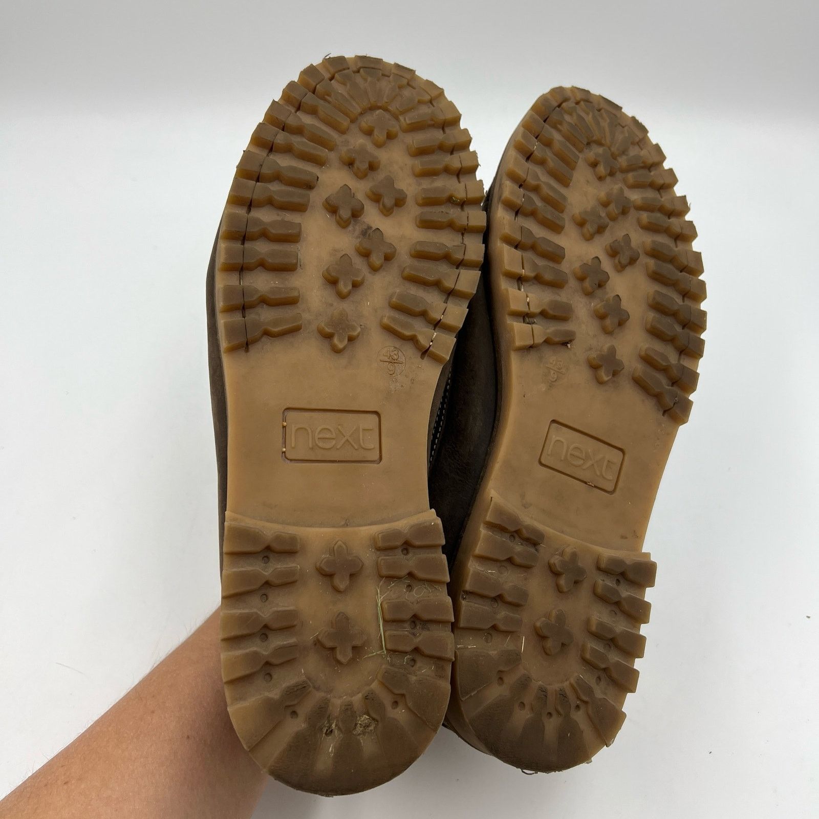 NEXT Next Direct 1982 Archive Nubuck Leather Loafers Brown Size US 10 / EU 43 - 6 Thumbnail