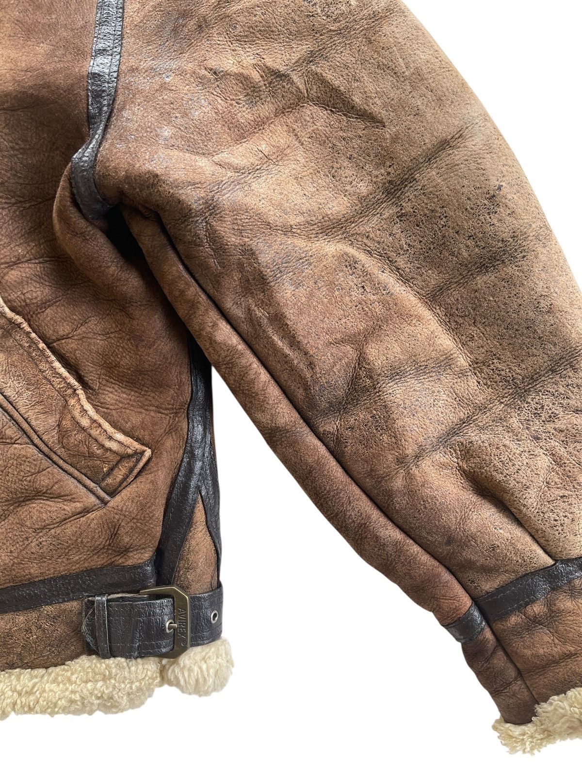 Avirex Avirex Type B-3 Sheepskin Shearling Jacket (size 38) Size US M / EU 48-50 / 2 - 17 Thumbnail