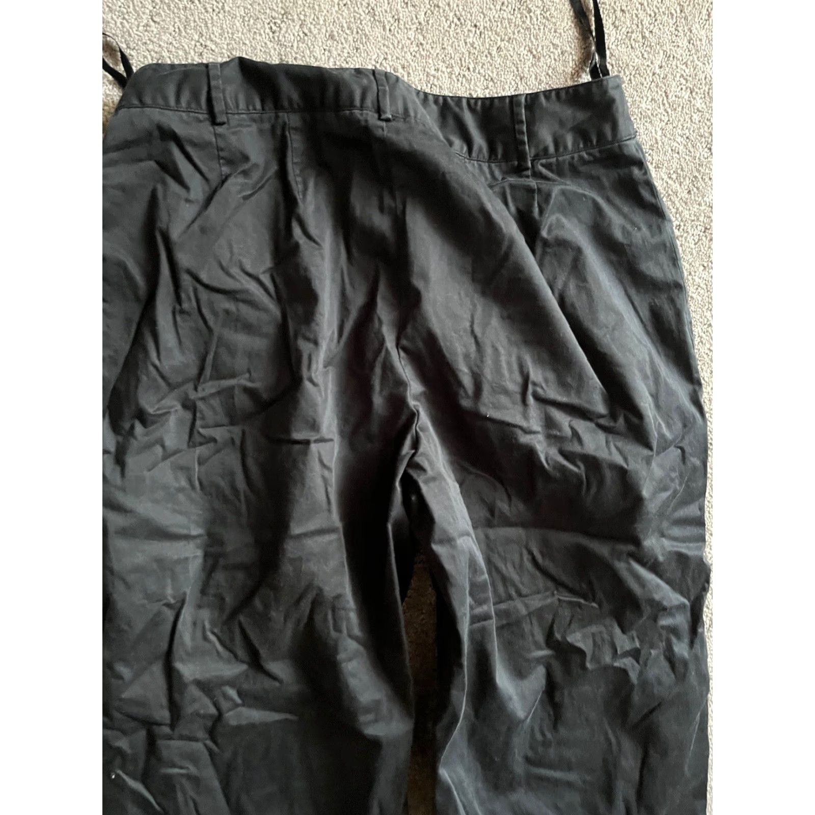 Alfani ALFANI Black Capri Crop Pants Petite Women Size 6P Size 28" / US 6 / IT 42 - 5 Thumbnail