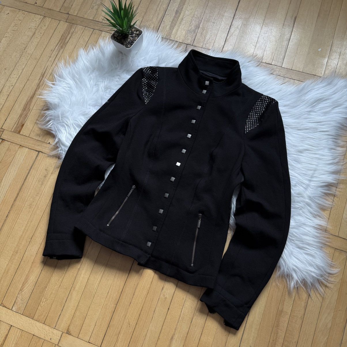 Hysteric Glamour 📌 Crazy Napoleon Military Jacket If Six Was Nine Vibe Size XS / US 0-2 / IT 36-38 - 2 Thumbnail