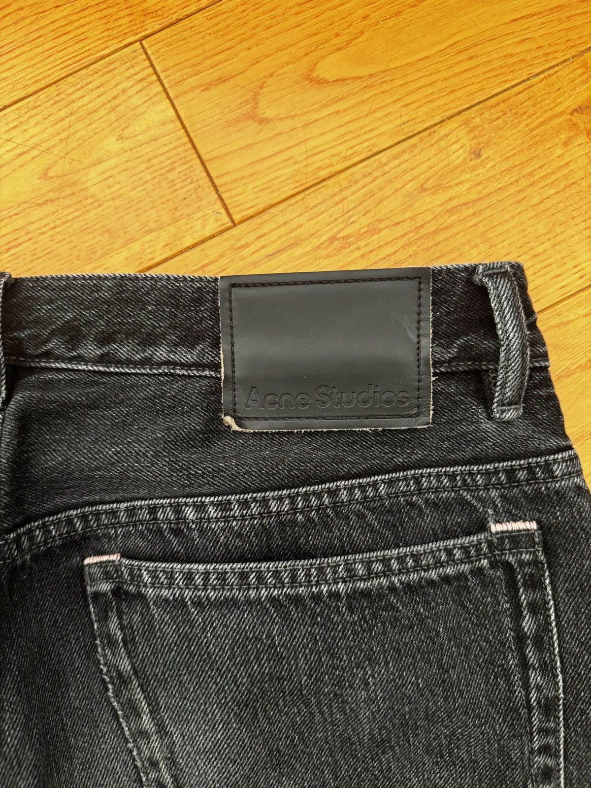 Acne Studios 2021M Jean Men Vintage Black 33/32 Size US 33 - 7 Thumbnail