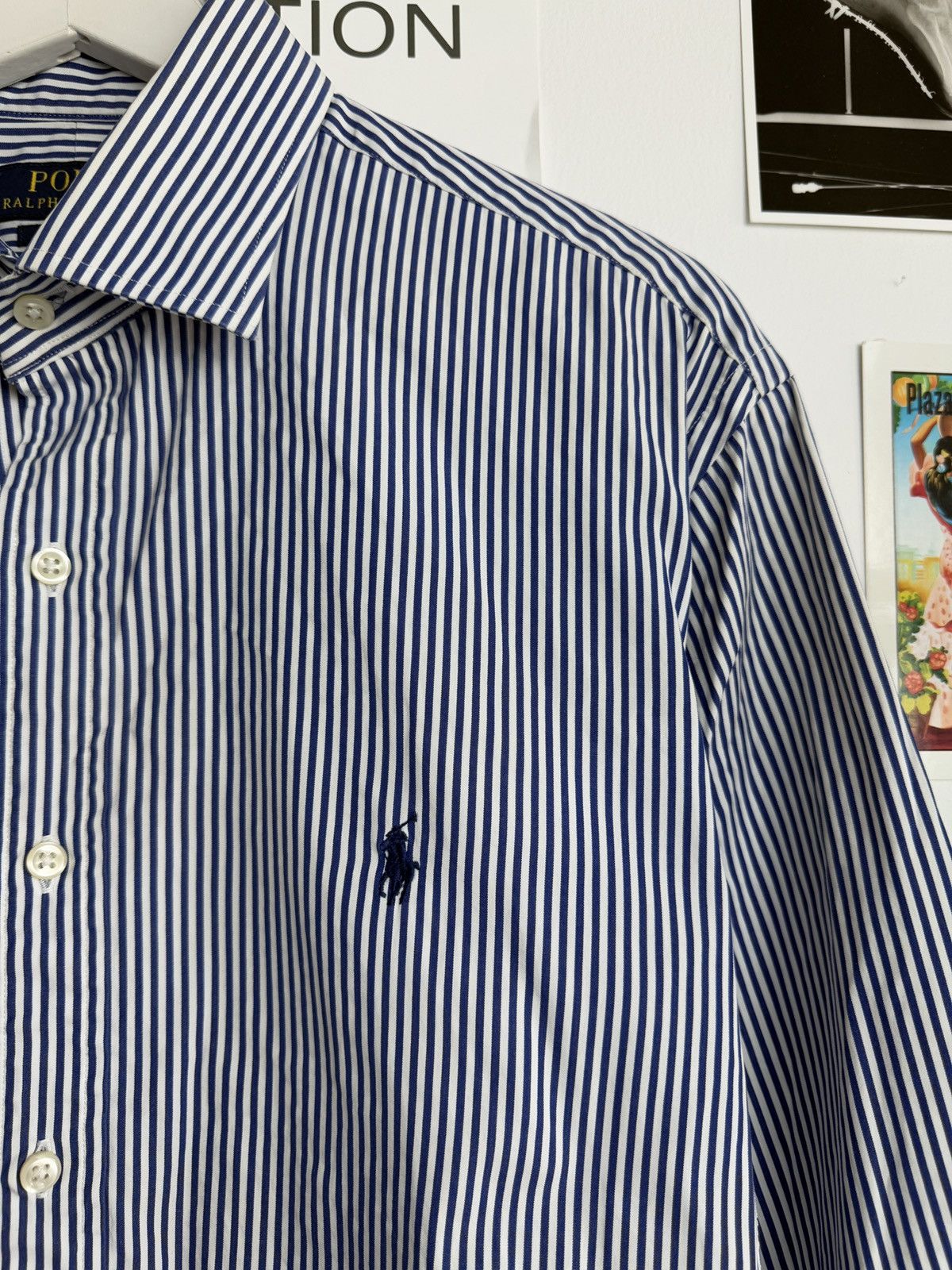 Designer × Polo Ralph Lauren × Ralph Lauren Vintage y2k Polo Ralph Lauren striped longsleeve shirt M 90s Size US L / EU 52-54 / 3 - 4 Thumbnail