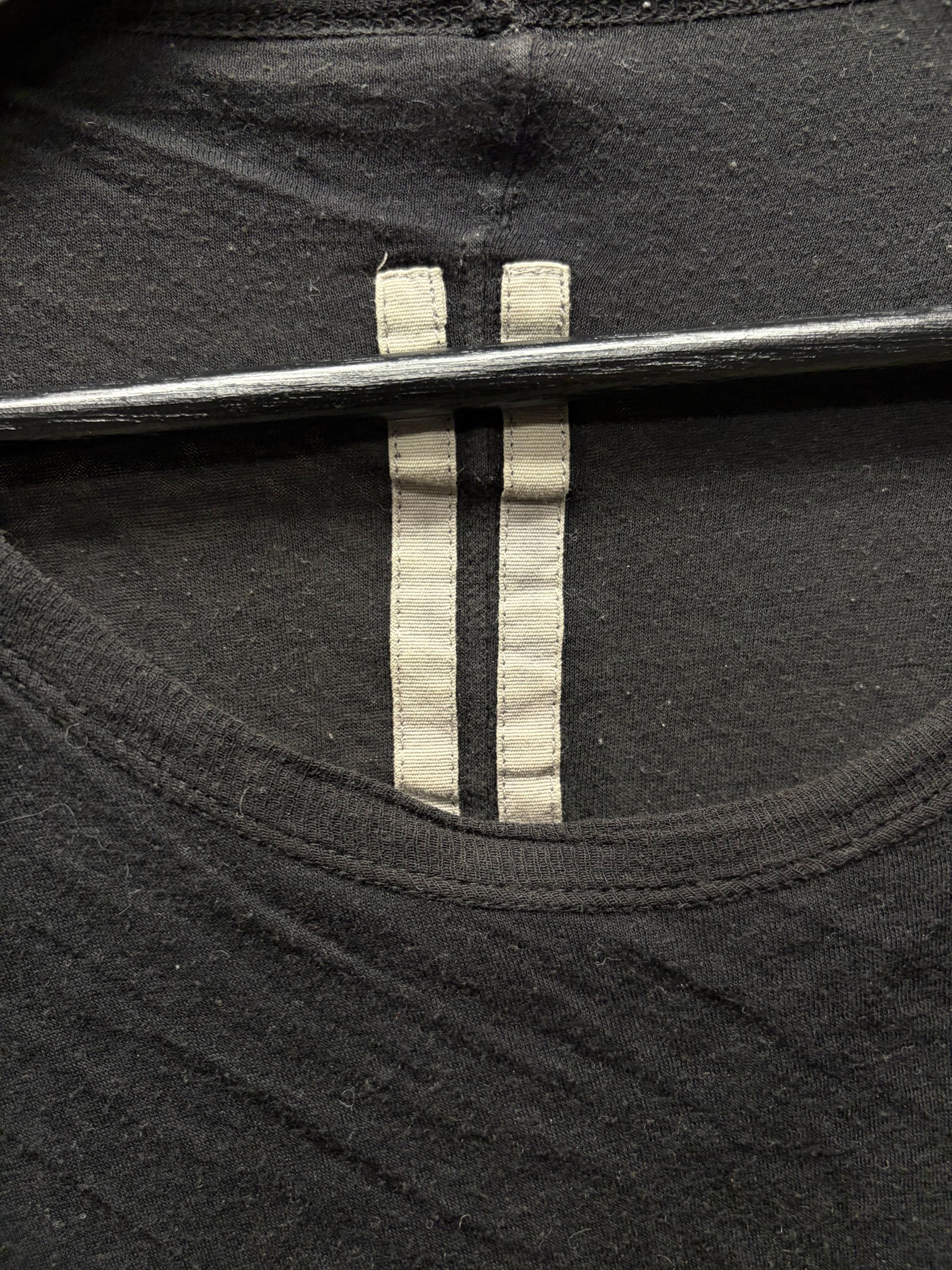 Rick Owens Rick Owens O&M Era ‘Double Layered’ Black Long Sleeve Shirt Size US L / EU 52-54 / 3 - 3 Thumbnail