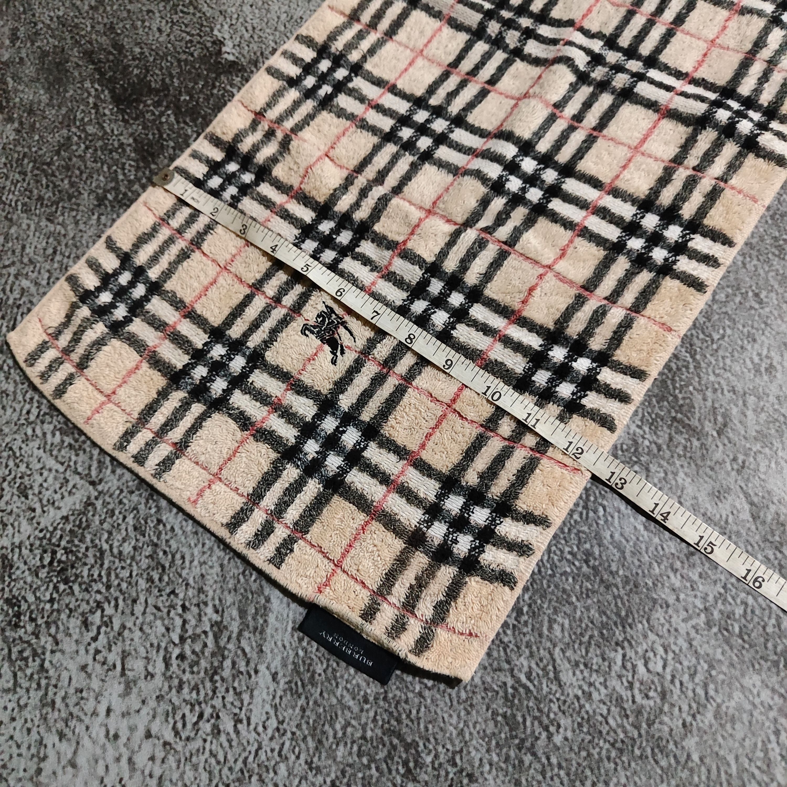 Burberry × Vintage BURBERRY LONDON NOVA CHECK VINTAGE TOWEL Size ONE SIZE - 7 Thumbnail