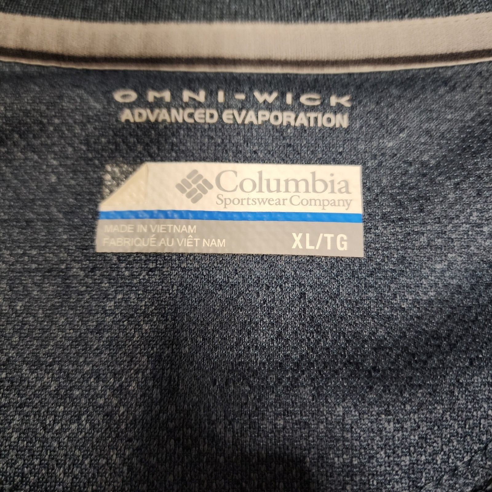 Columbia Columbia omni-wick polo size xl blue 2308 Size US XL / EU 56 / 4 - 4 Thumbnail