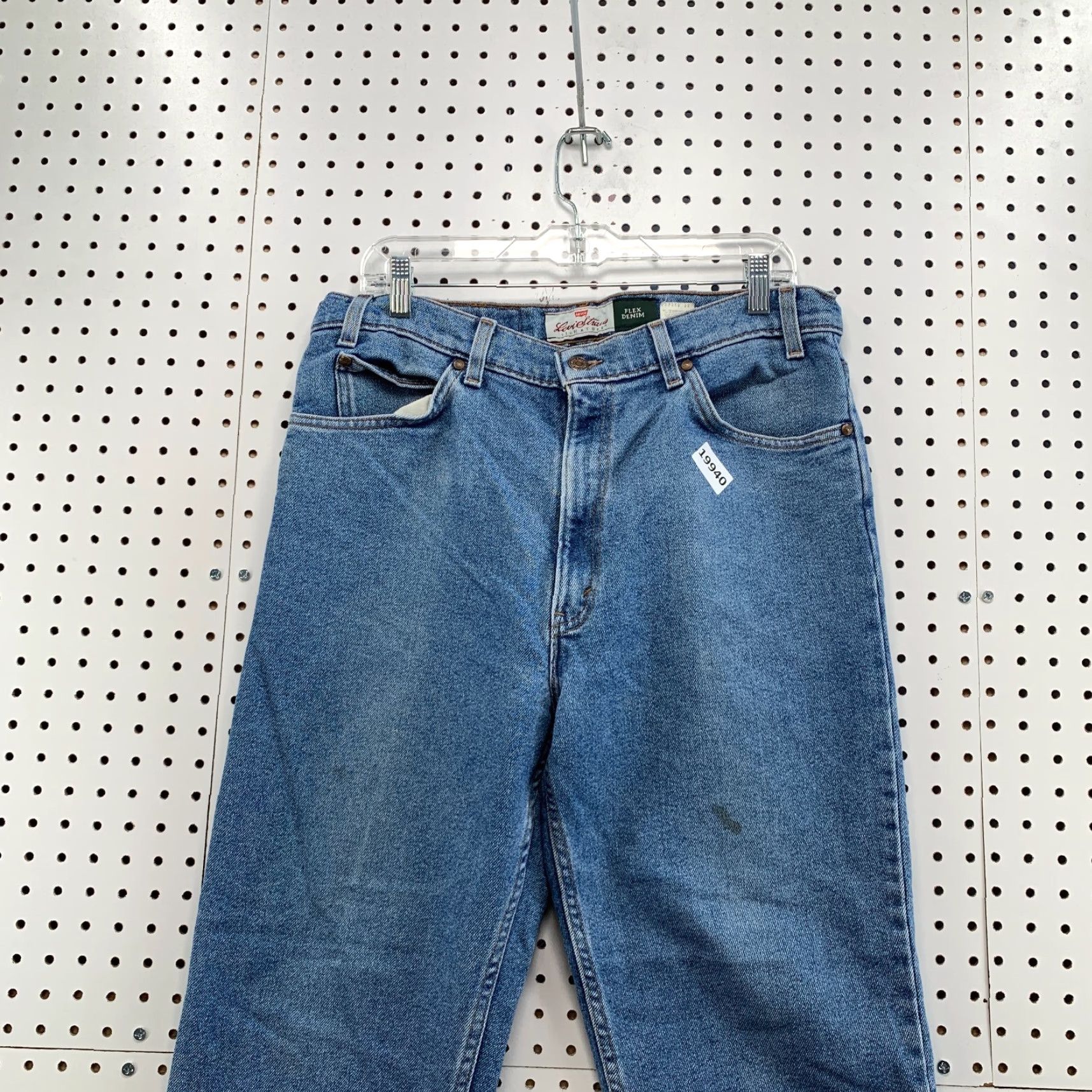 Levi's VINTAGE Levi's Jeans Mens 36x29 Denim Tapered USA Brown Tab 90s Signature Fits 34x28 Clothing Size US 36 / EU 52 - 6 Thumbnail