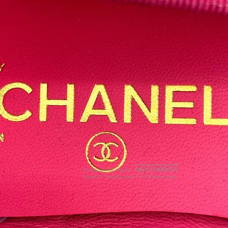 Chanel Chanel Pink bow woven casual single shoes ballet shoes Size US 6 / IT 36 - 8 Thumbnail