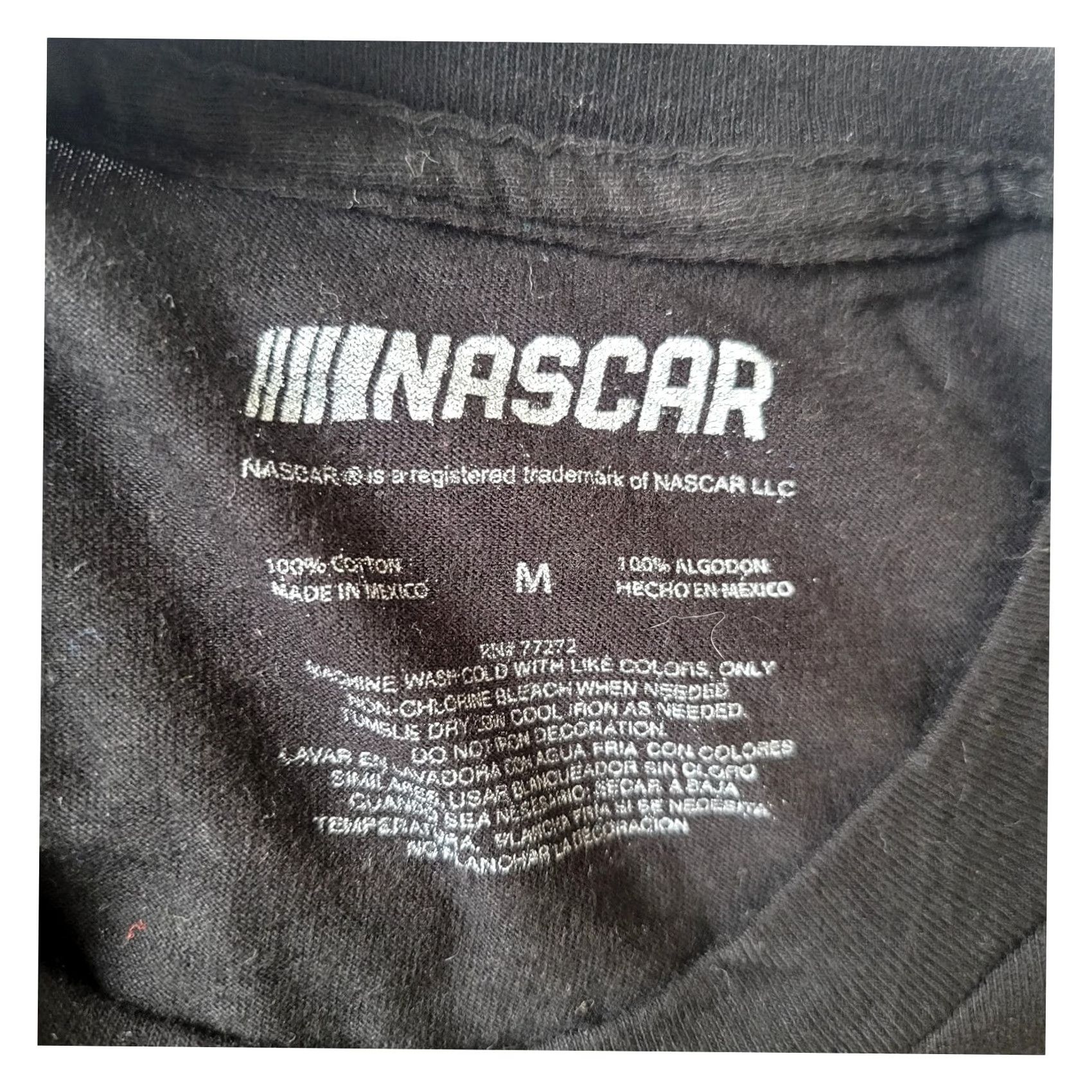NASCAR NASCAR Black Checkered Flag T-Shirt NASCAR Shirt, Men’s, M, Black, Short Sleeve, Graphic Print, Official Licensed Size US M / EU 48-50 / 2 - 2 Thumbnail