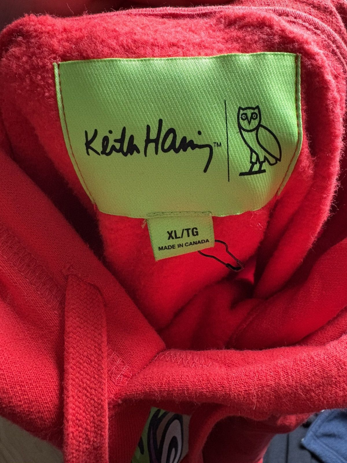 Keith Haring × October's Very Own OVO x Keith Haring Hoodie Size US XL / EU 56 / 4 - 4 Thumbnail