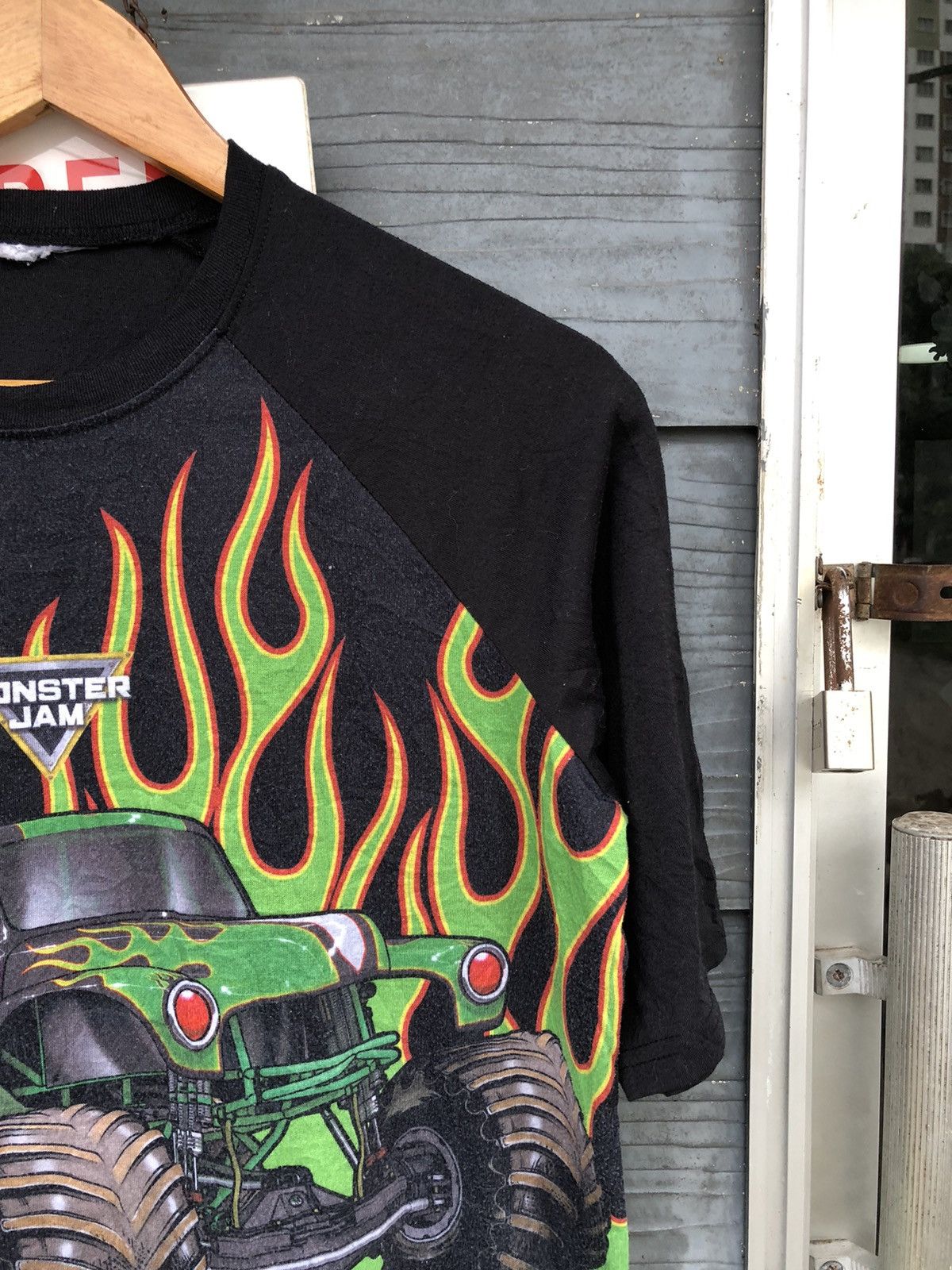 Japanese Brand × Vintage 🔥RARE Vintage Y2K🔥 OVP Flame Monster Jam Tee Size US M / EU 48-50 / 2 - 5 Thumbnail