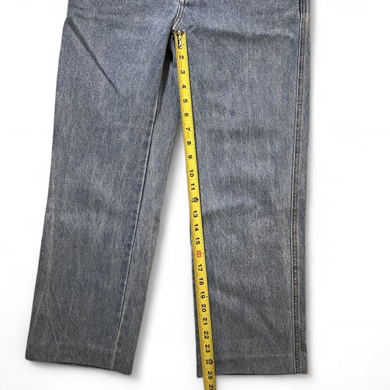 Loewe LOEWE High-Waisted Straight-Leg Jeans – Size 34 Size 25" / US 0 / IT 36 - 8 Thumbnail