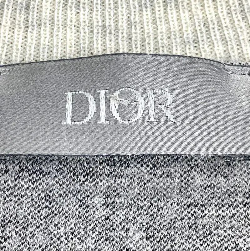 Dior Dior Grey Wool Men's T-Shirt . Size US XS / EU 42 / 0 - 5 Thumbnail