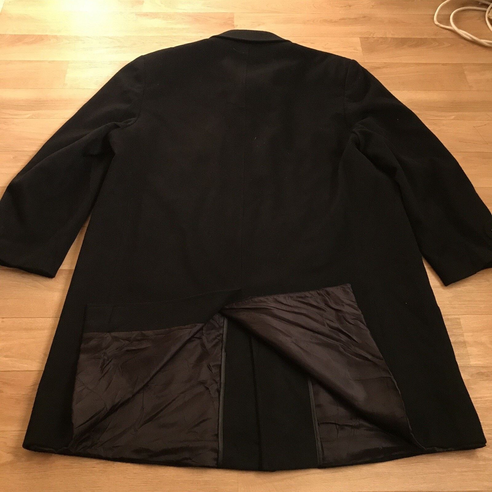 Burberry Burberry london Trench Coat jacket Nova CASHMERe WOOL mens Size US XL / EU 56 / 4 - 3 Thumbnail