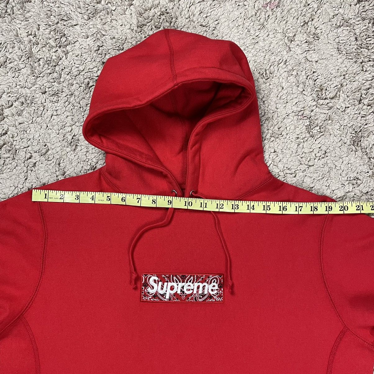 Supreme Supreme Bandana Box Logo Pullover Hoodie Size US M / EU 48-50 / 2 - 13 Thumbnail