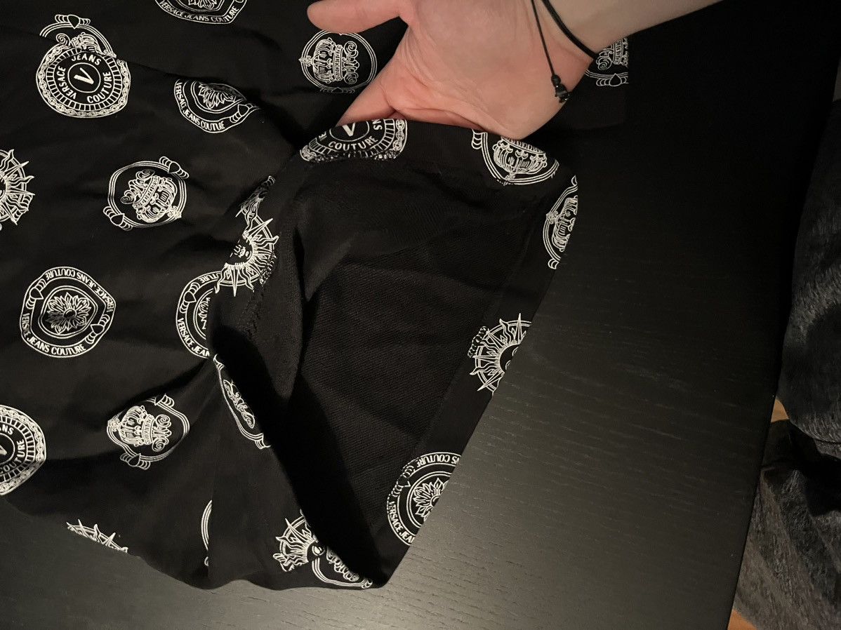 Versace Jeans Couture Versace Black and Silver Shorts Size US 32 / EU 48 - 7 Thumbnail