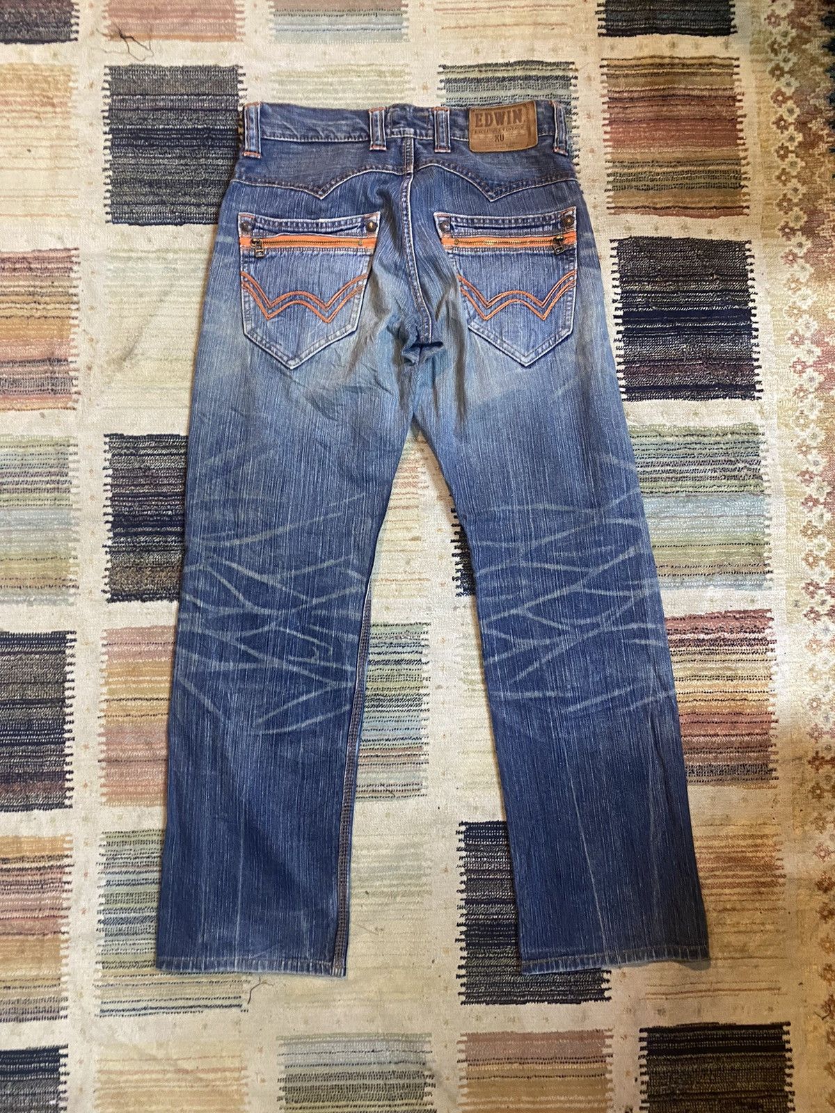 Edwin × Japanese Brand × Vintage 🔥 Very Rare 🔥 Vintage Edwin Denim Pants Size US 31 - 1 Thumbnail