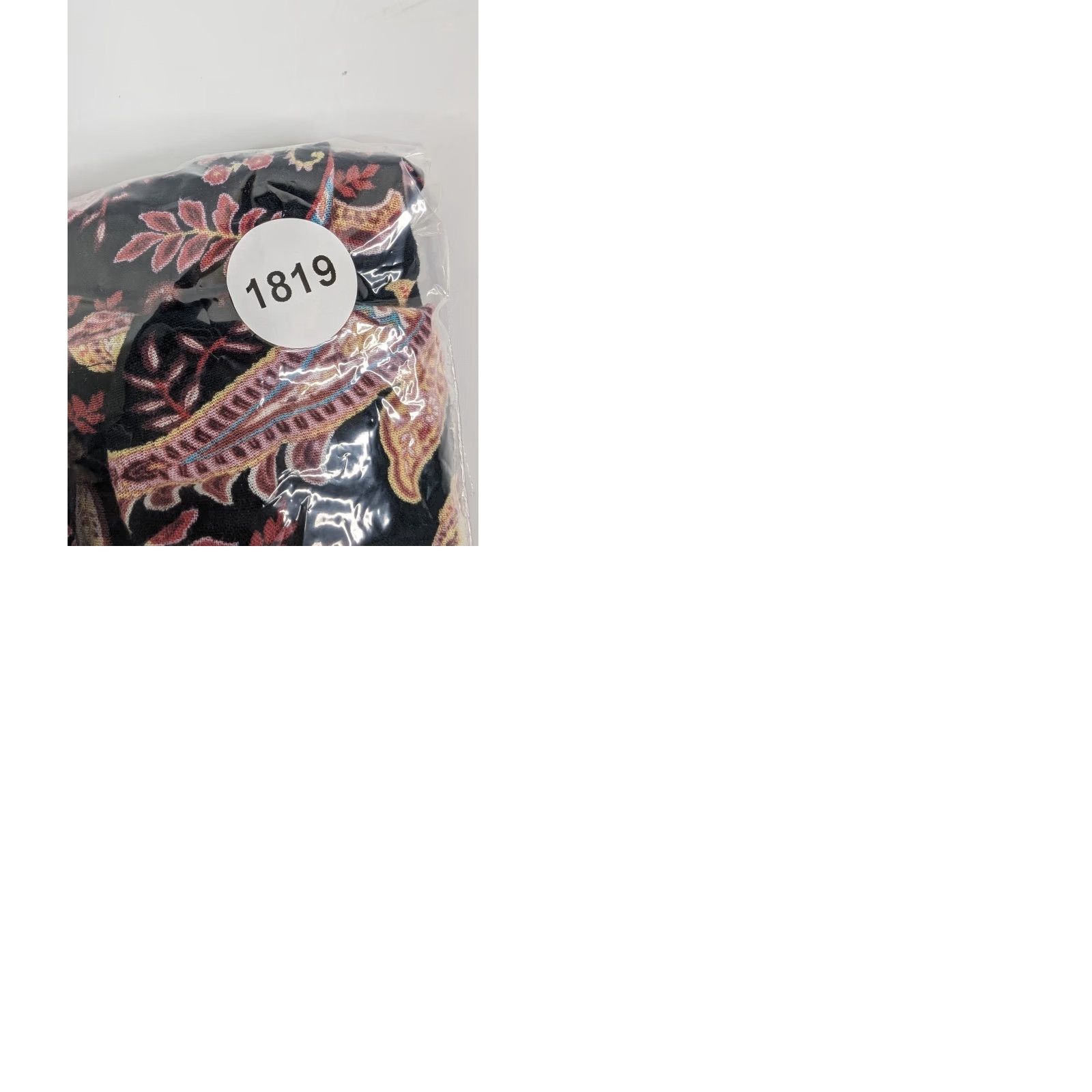 Vintage Knox Rose Blouse 2XL Black Pink Paisley Floral Smocked Ruffle Boho Women's Shirt Size XXL / US 16-18 / IT 52-54 - 9 Thumbnail