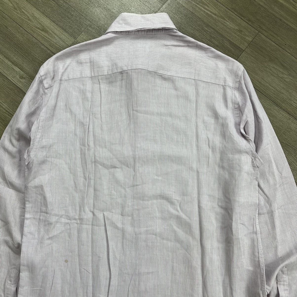 Giorgio Armani Vintage Giorgio Armani Collezioni Luxury Long Sleeve Shirt Size US L / EU 52-54 / 3 - 13 Thumbnail