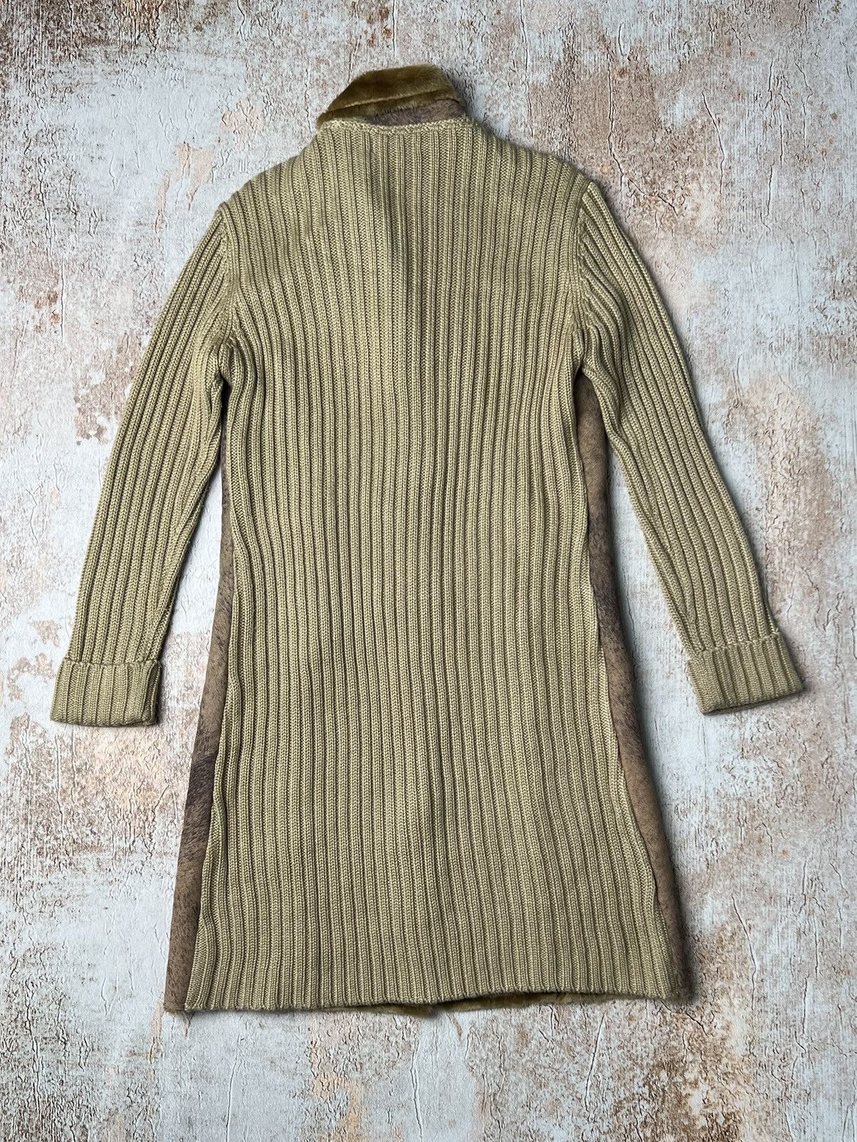Vintage Vintage hybrid cotton/faux fur long coat Size S / US 4 / IT 40 - 8 Thumbnail