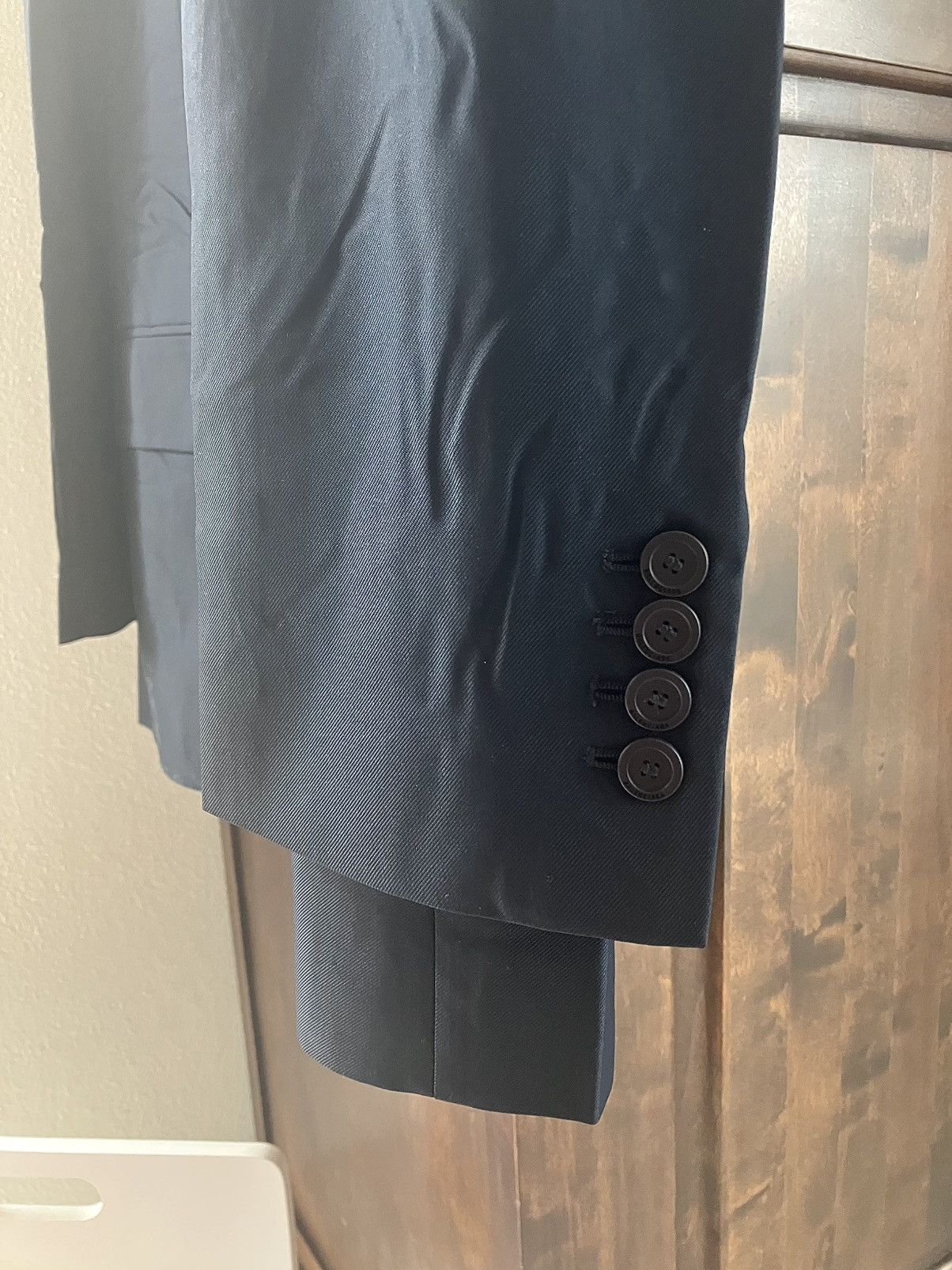 Balenciaga Balenciaga Crinkled Nylon/ Cupro Blazer Unisex Size M / US 6-8 / IT 42-44 - 6 Thumbnail