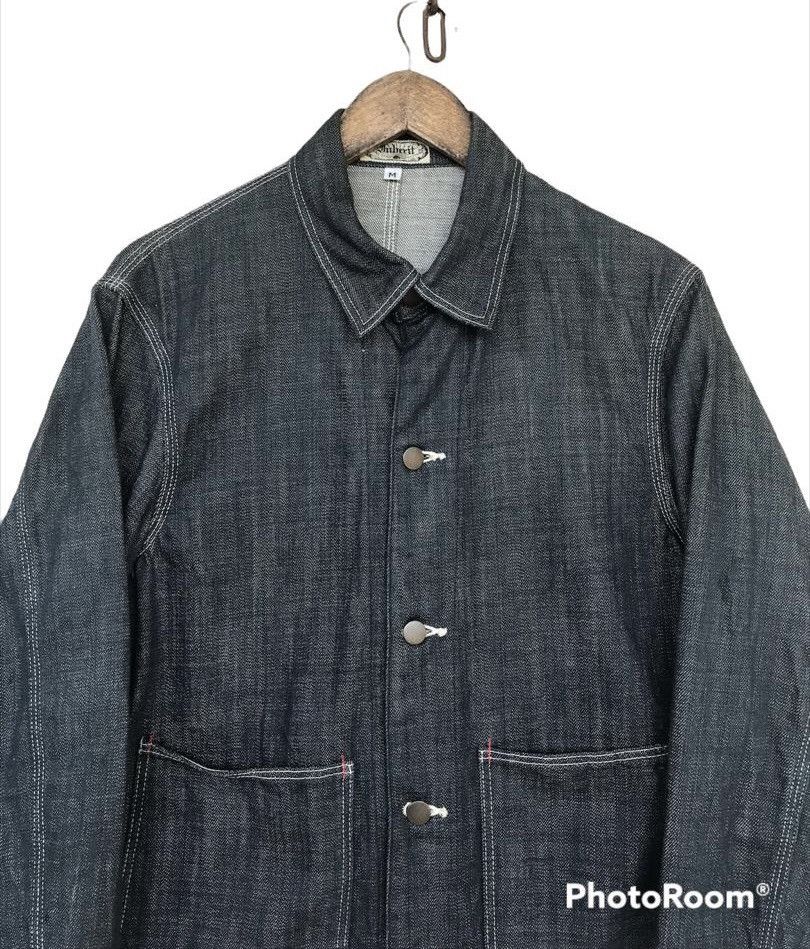 Japanese Brand 💥Japanese Fashion Designer Workwear Denim Jacket Size US M / EU 48-50 / 2 - 4 Thumbnail