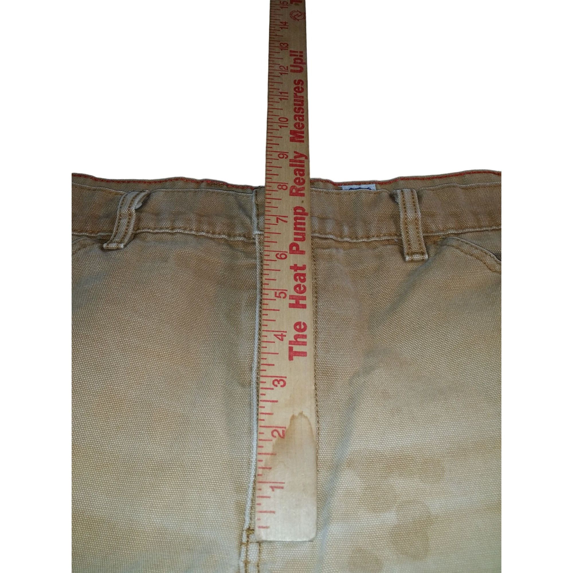 Iron & Resin Iron And Resin Pants Men Sz 36 Khaki Raw Hem Made In USA Wor Size US 36 / EU 52 - 3 Thumbnail